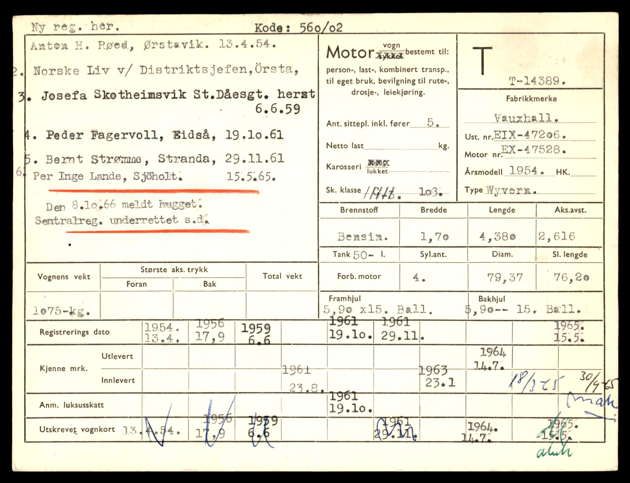 Møre og Romsdal vegkontor - Ålesund trafikkstasjon, AV/SAT-A-4099/F/Fe/L0045: Registreringskort for kjøretøy T 14320 - T 14444, 1927-1998, s. 1763
