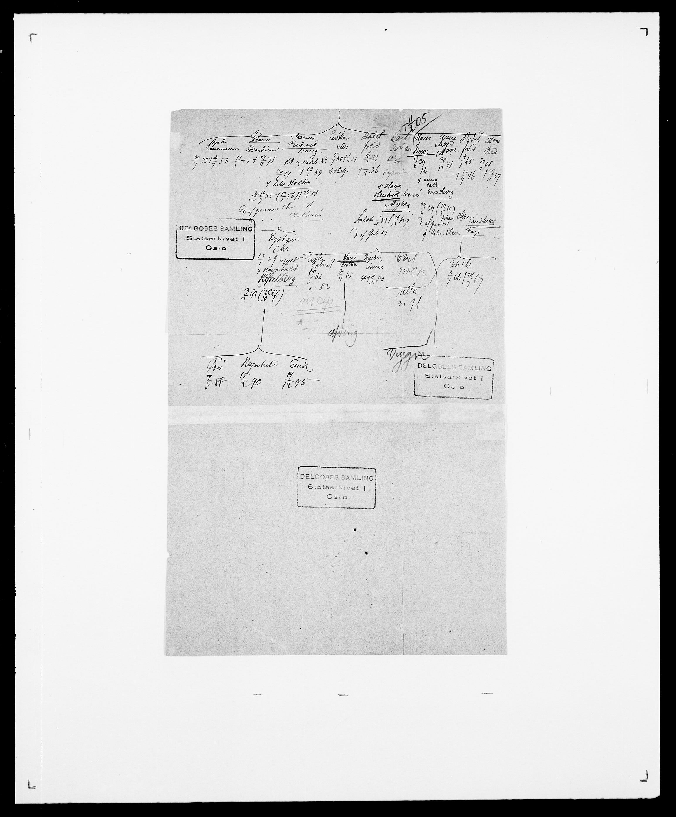 Delgobe, Charles Antoine - samling, AV/SAO-PAO-0038/D/Da/L0040: Usgaard - Velund, s. 292