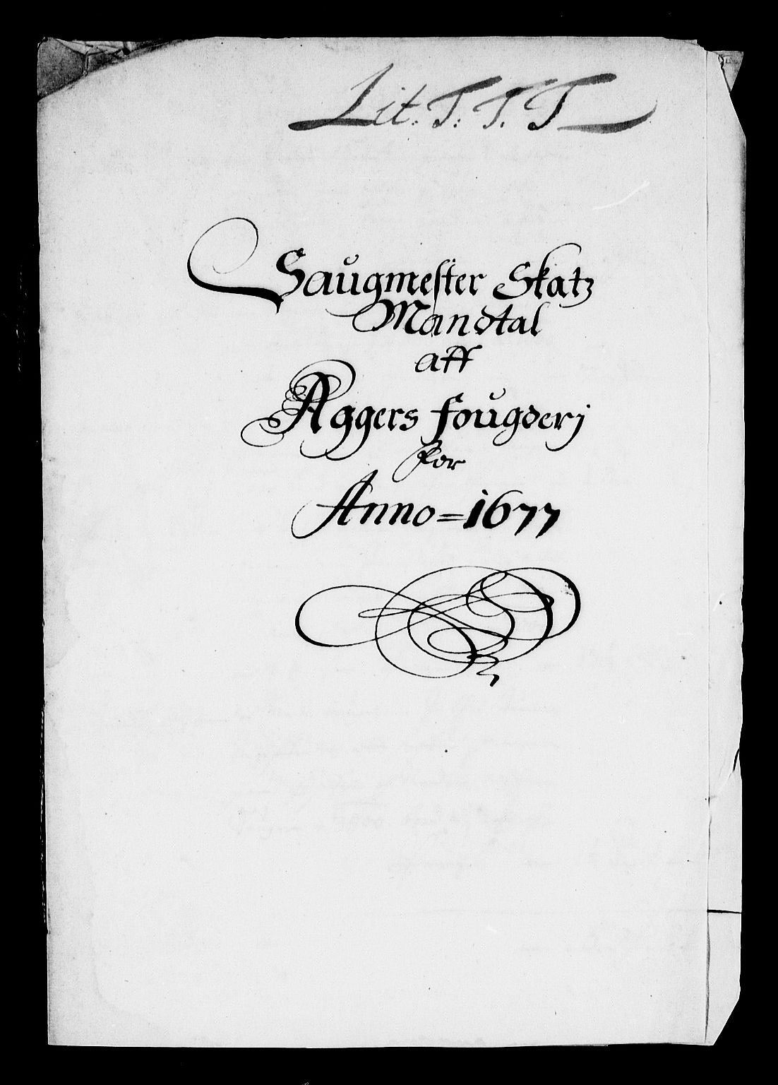Rentekammeret inntil 1814, Reviderte regnskaper, Stiftamtstueregnskaper, Landkommissariatet på Akershus og Akershus stiftamt, AV/RA-EA-5869/R/Rb/L0132: Akershus stiftamt, 1672-1677