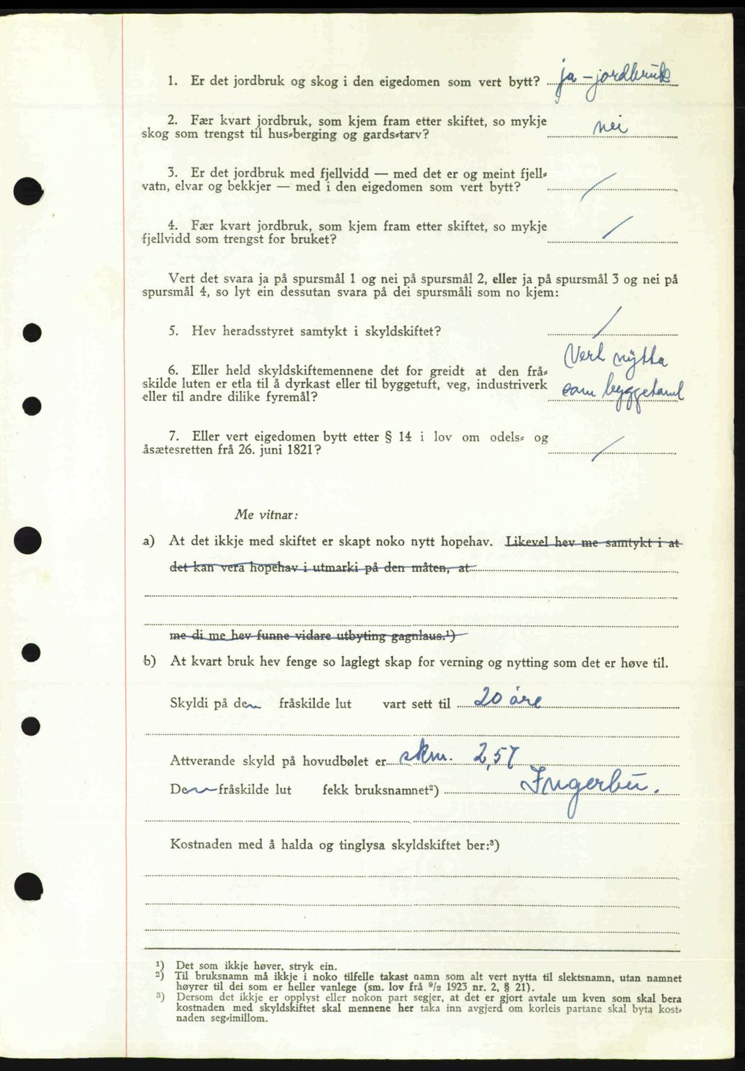 Nordre Sunnmøre sorenskriveri, AV/SAT-A-0006/1/2/2C/2Ca: Pantebok nr. A23, 1946-1947, Dagboknr: 2176/1946