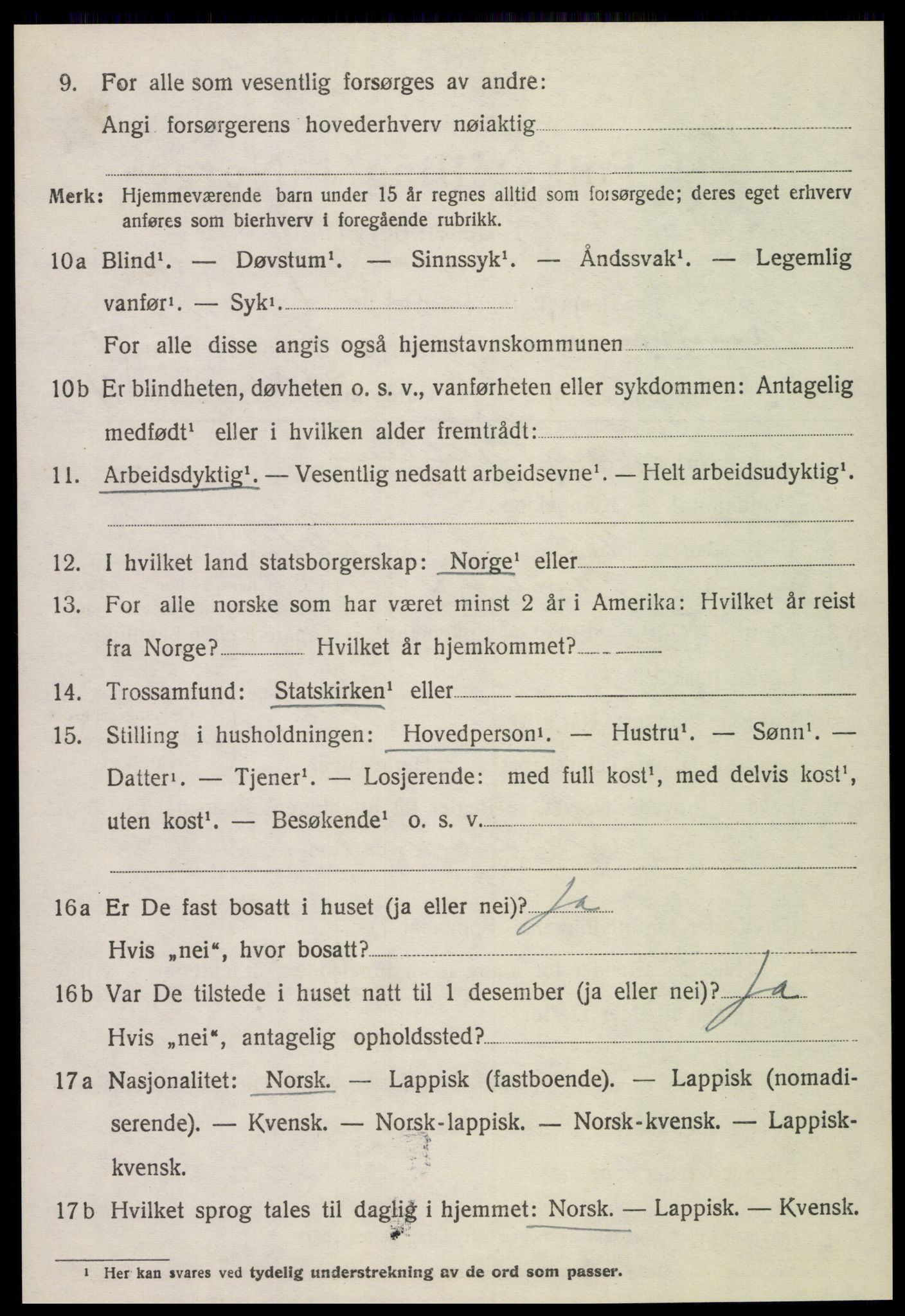 SAT, Folketelling 1920 for 1728 Sandvollan herred, 1920, s. 660