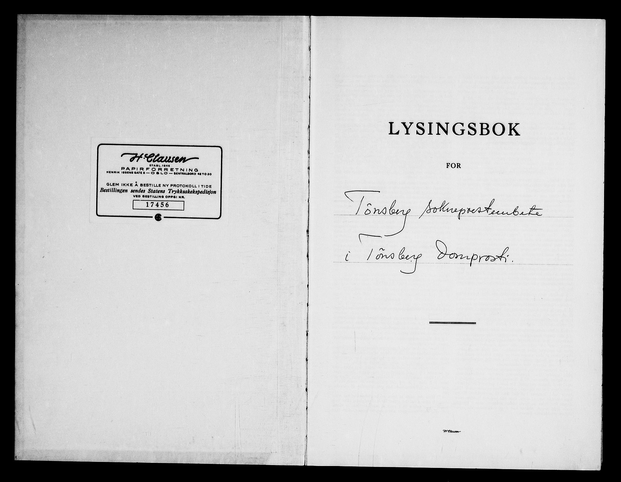 Tønsberg kirkebøker, SAKO/A-330/H/Ha/L0012: Lysningsprotokoll nr. 12, 1968-1969