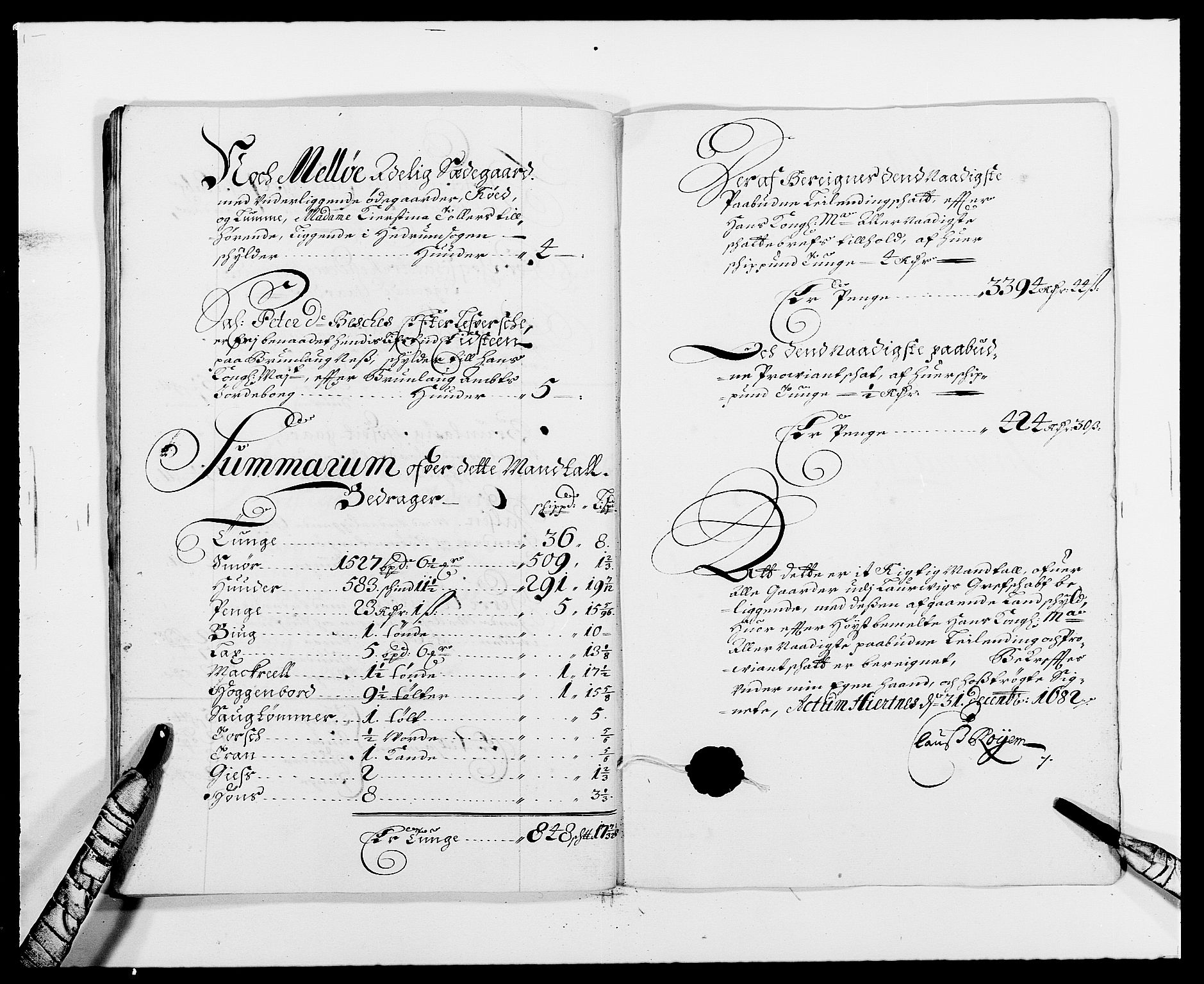 Rentekammeret inntil 1814, Reviderte regnskaper, Fogderegnskap, RA/EA-4092/R33/L1969: Fogderegnskap Larvik grevskap, 1675-1687, s. 130