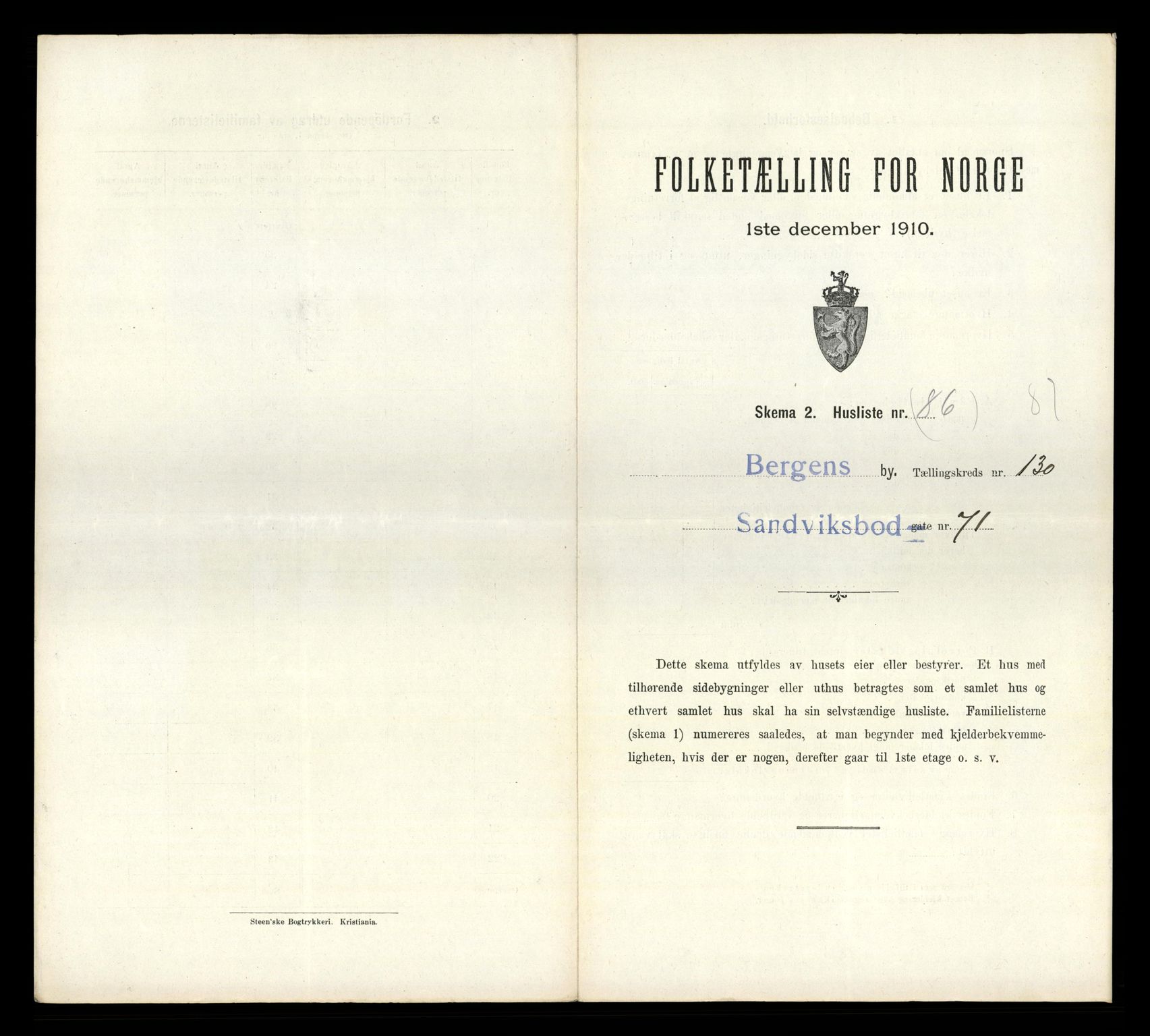 RA, Folketelling 1910 for 1301 Bergen kjøpstad, 1910, s. 45497