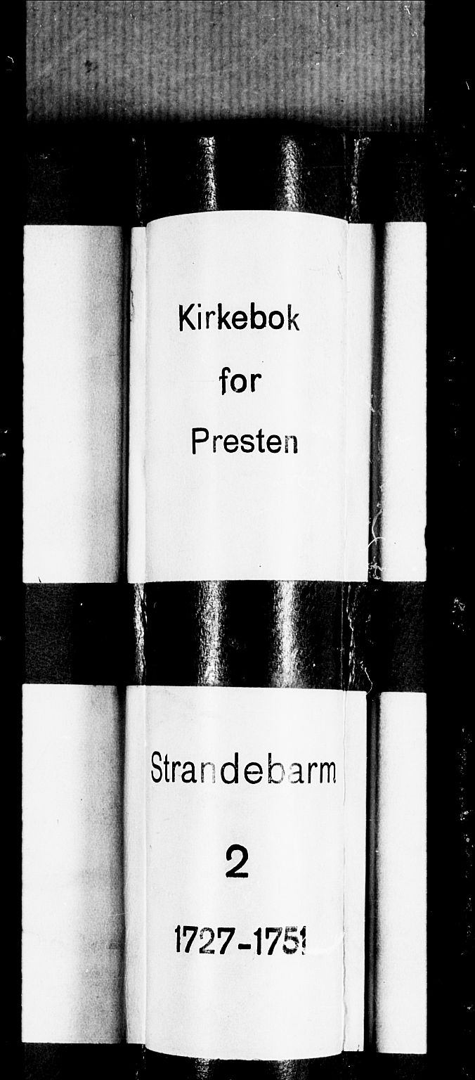 Strandebarm sokneprestembete, AV/SAB-A-78401/H/Haa: Ministerialbok nr. A 2 /2, 1727-1750