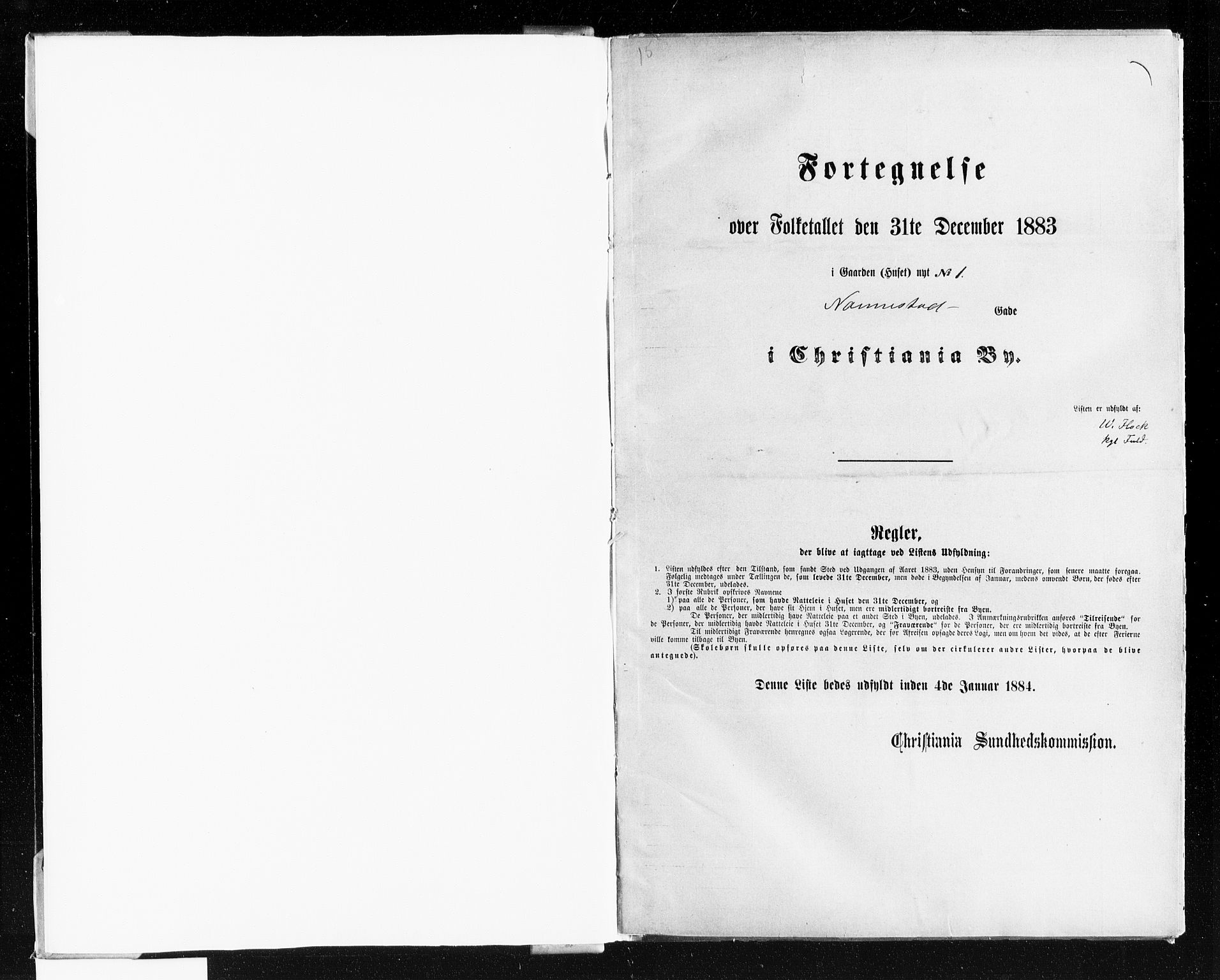 OBA, Kommunal folketelling 31.12.1883 for Kristiania kjøpstad, 1883, s. 2930