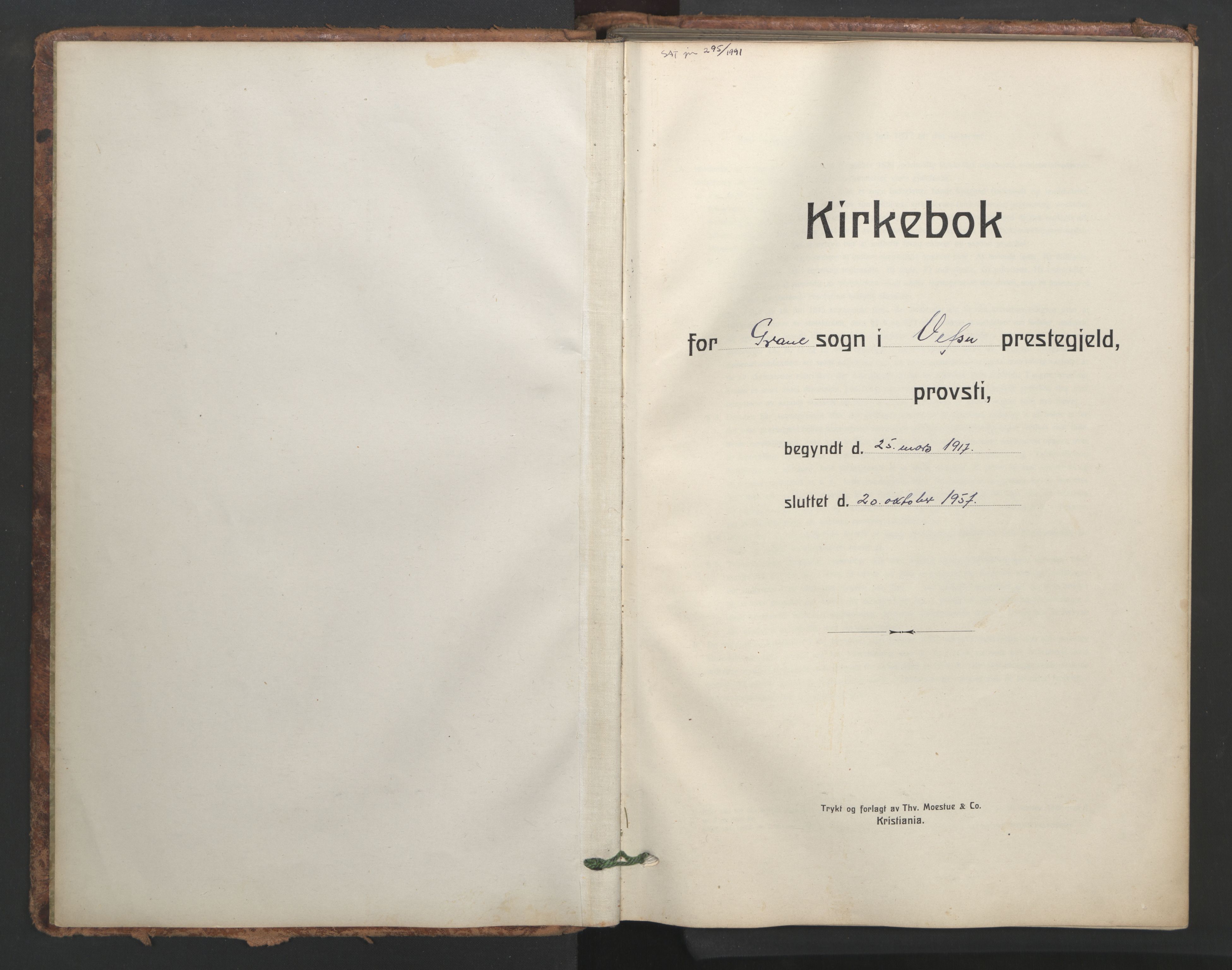 Ministerialprotokoller, klokkerbøker og fødselsregistre - Nordland, AV/SAT-A-1459/824/L0341: Klokkerbok nr. 824C01, 1916-1957