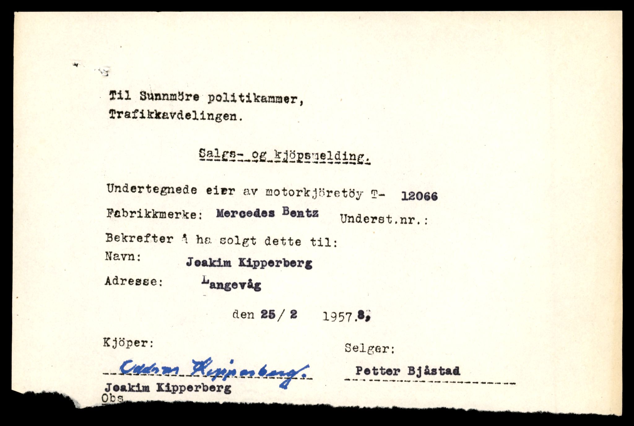 Møre og Romsdal vegkontor - Ålesund trafikkstasjon, AV/SAT-A-4099/F/Fe/L0032: Registreringskort for kjøretøy T 11997 - T 12149, 1927-1998, s. 1331