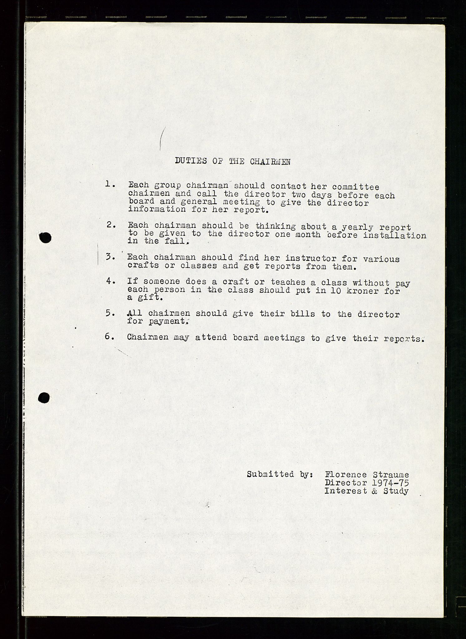 PA 1547 - Petroleum Wives Club, AV/SAST-A-101974/D/Da/L0001: President's file, 1975-1980