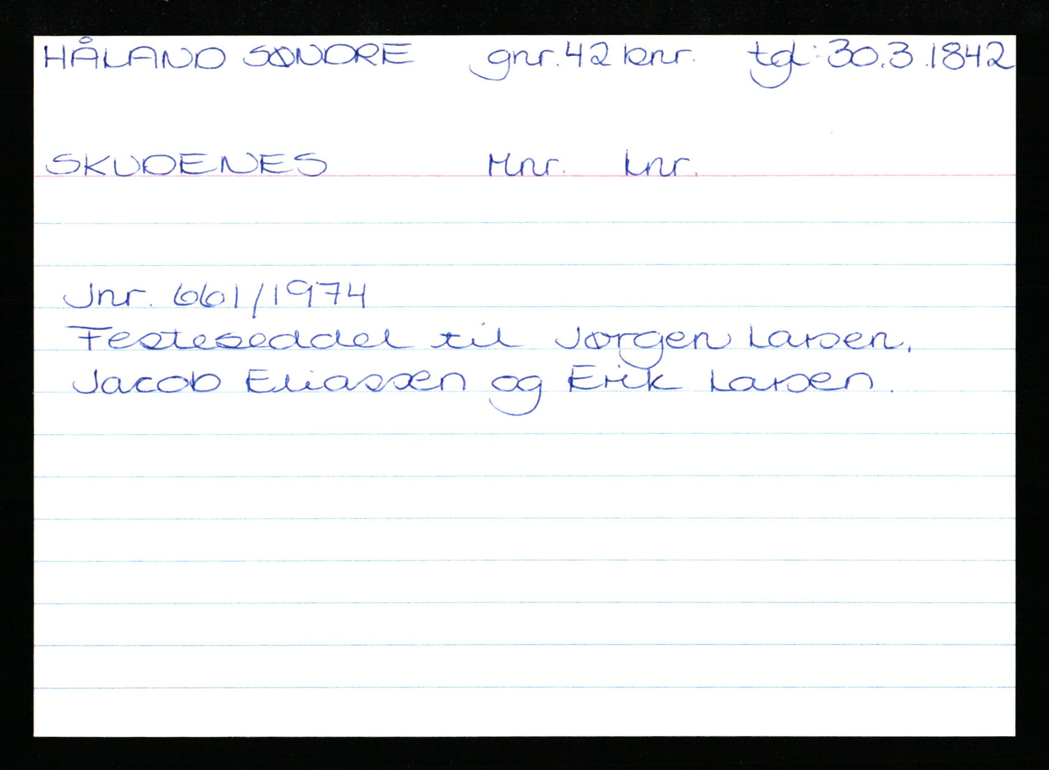 Statsarkivet i Stavanger, AV/SAST-A-101971/03/Y/Yk/L0020: Registerkort sortert etter gårdsnavn: Høle - Idsal, 1750-1930, s. 382