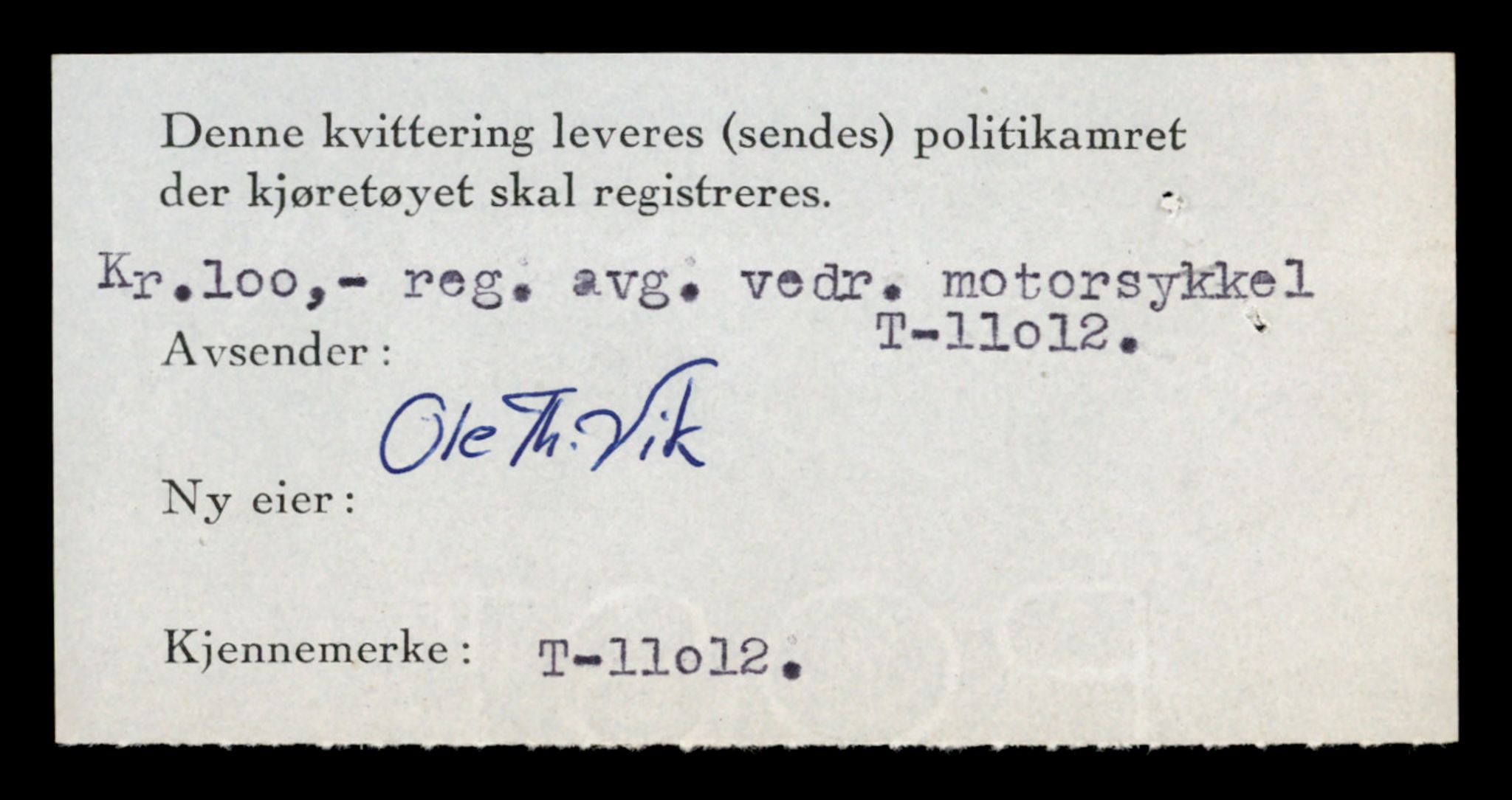 Møre og Romsdal vegkontor - Ålesund trafikkstasjon, AV/SAT-A-4099/F/Fe/L0025: Registreringskort for kjøretøy T 10931 - T 11045, 1927-1998, s. 2208