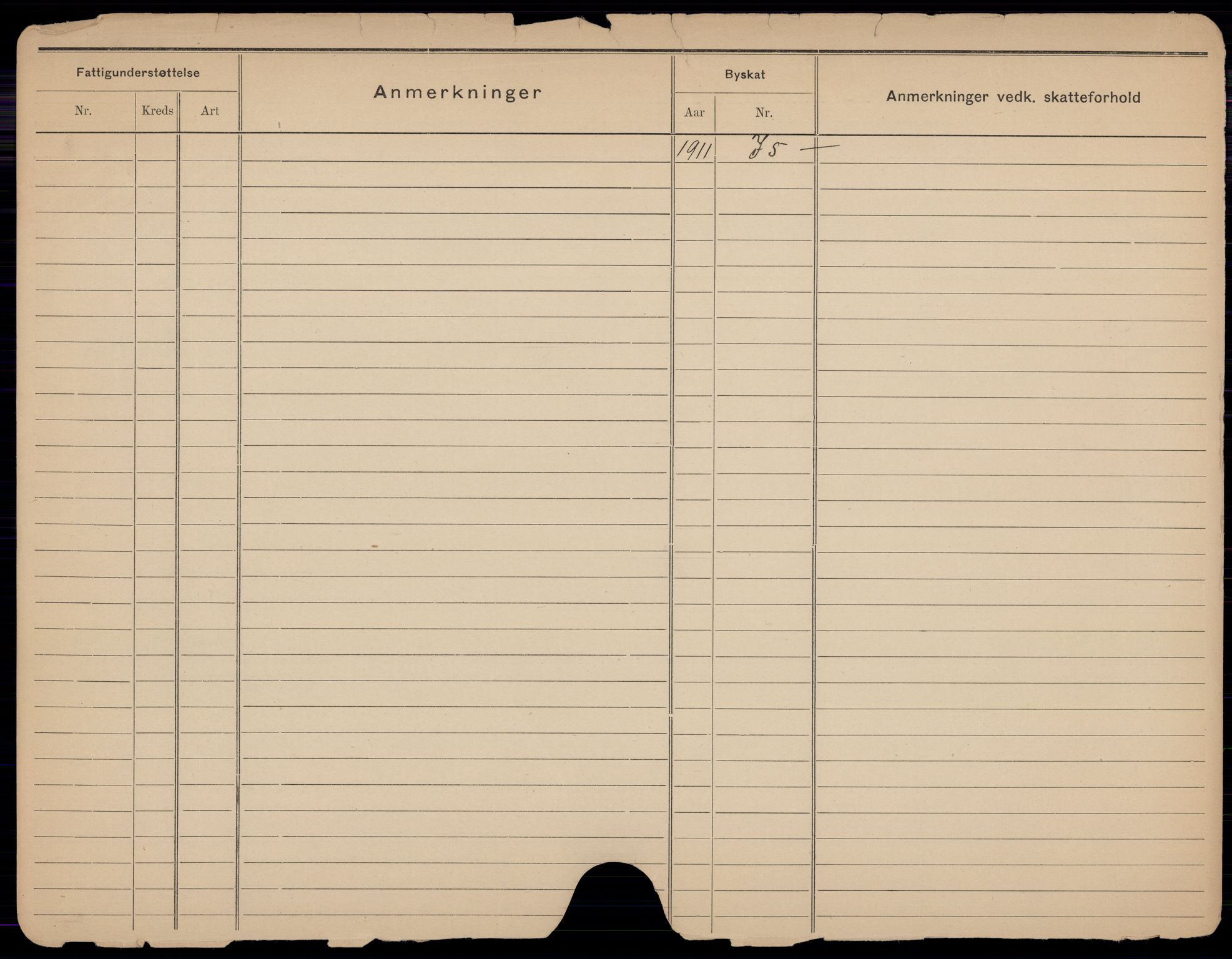 Oslo folkeregister, Registerkort, SAO/A-11715/K/Kb/L0011: A - J, 1911