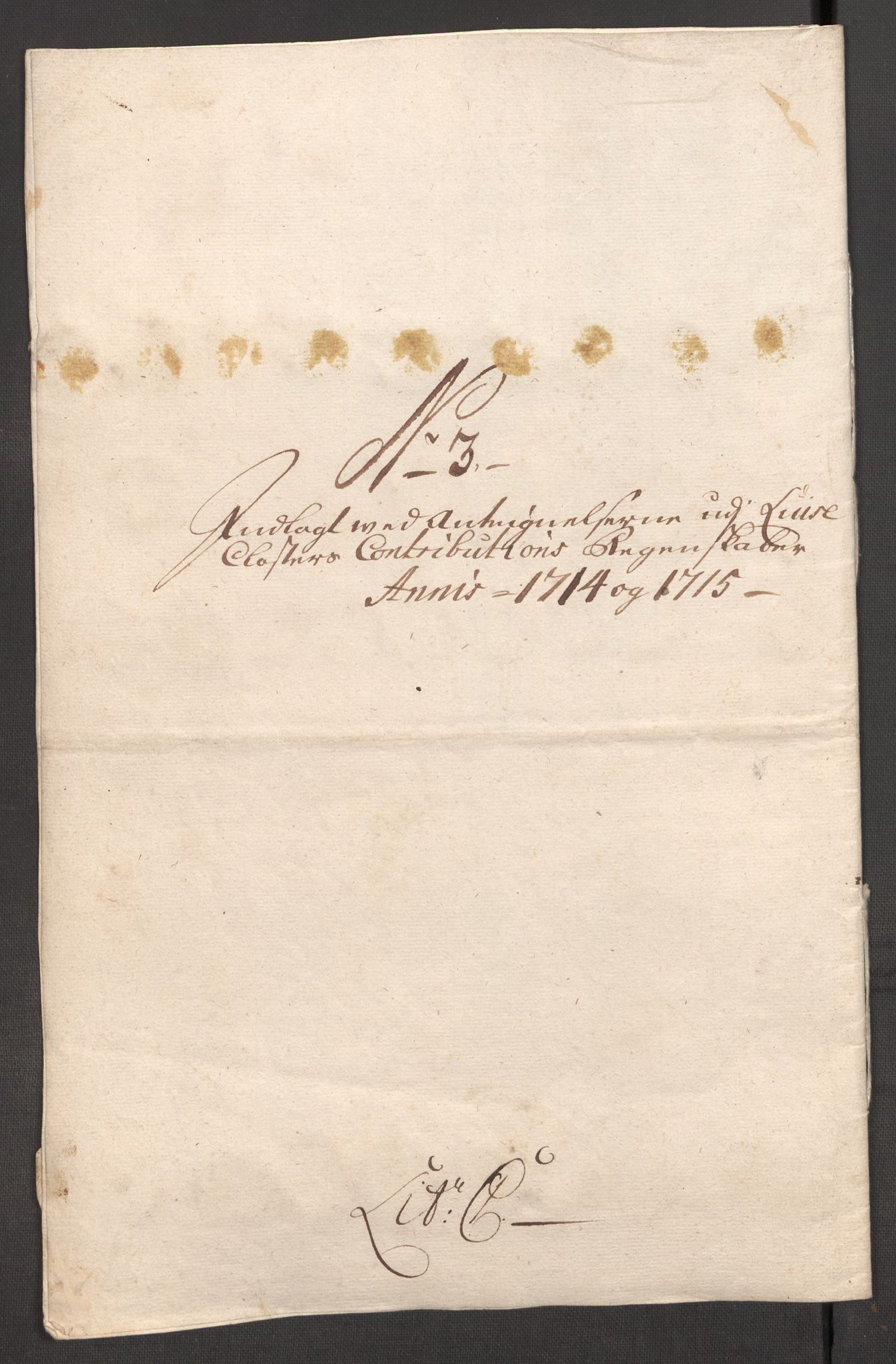 Rentekammeret inntil 1814, Reviderte regnskaper, Fogderegnskap, RA/EA-4092/R50/L3160: Fogderegnskap Lyse kloster, 1710-1719, s. 367