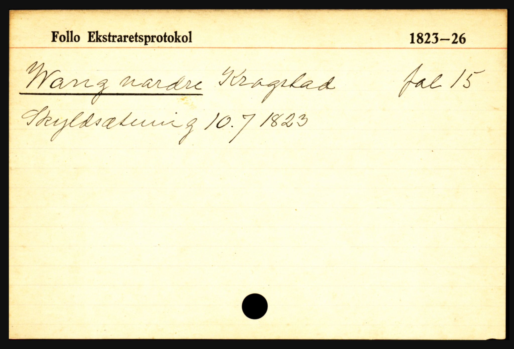Statsarkivet i Oslo, AV/SAO-A-10621/Z/Zb/L0012: Kråkstad m/ Ski (Alvum - Østvet), Nannestad (Asakskogen - Ås), Nes (Auli - Haugsskov), s. 289