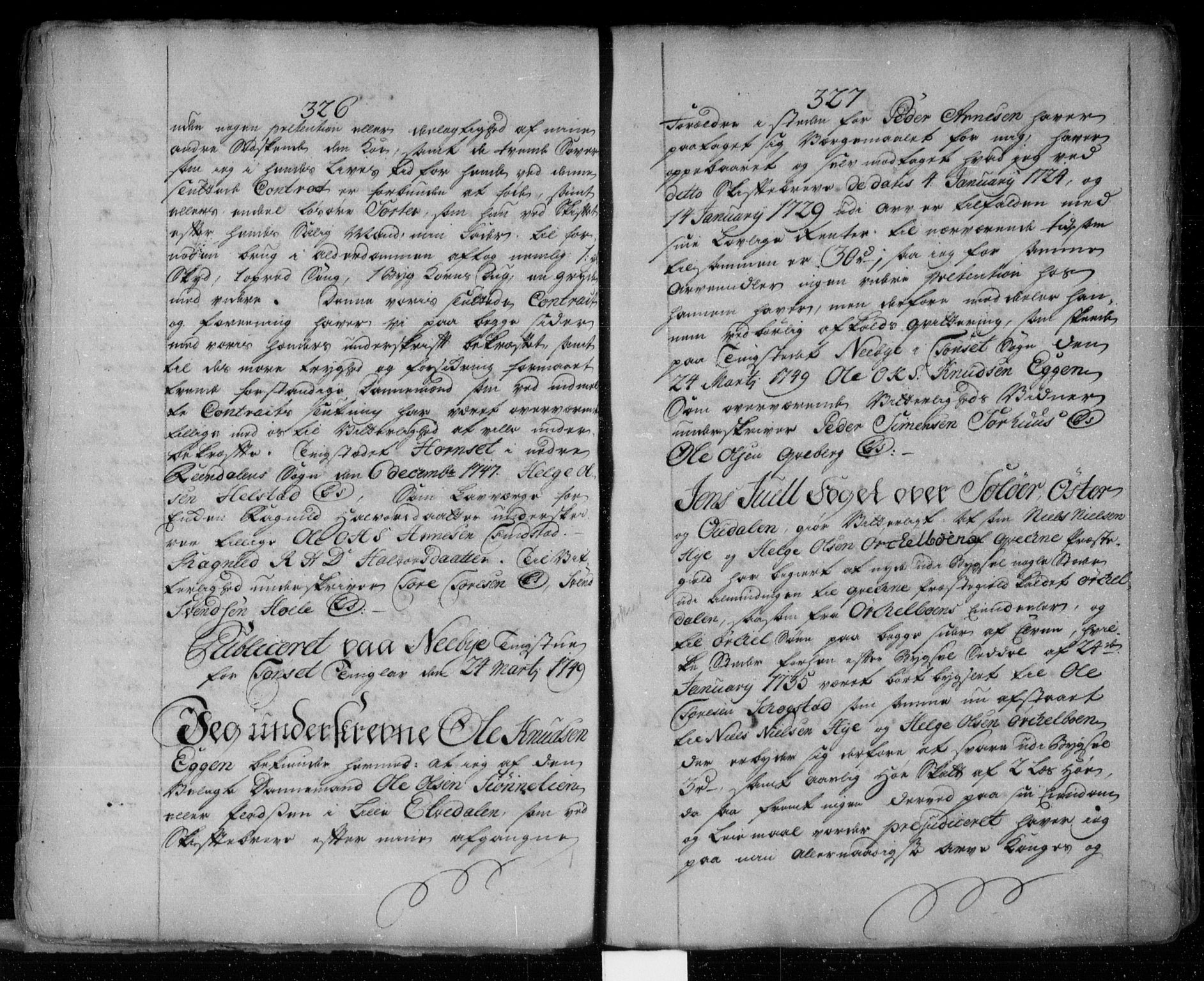 Østerdalen sorenskriveri, SAH/TING-032/H/Hb/L0004: Pantebok nr. 4, 1744-1756, s. 326-327