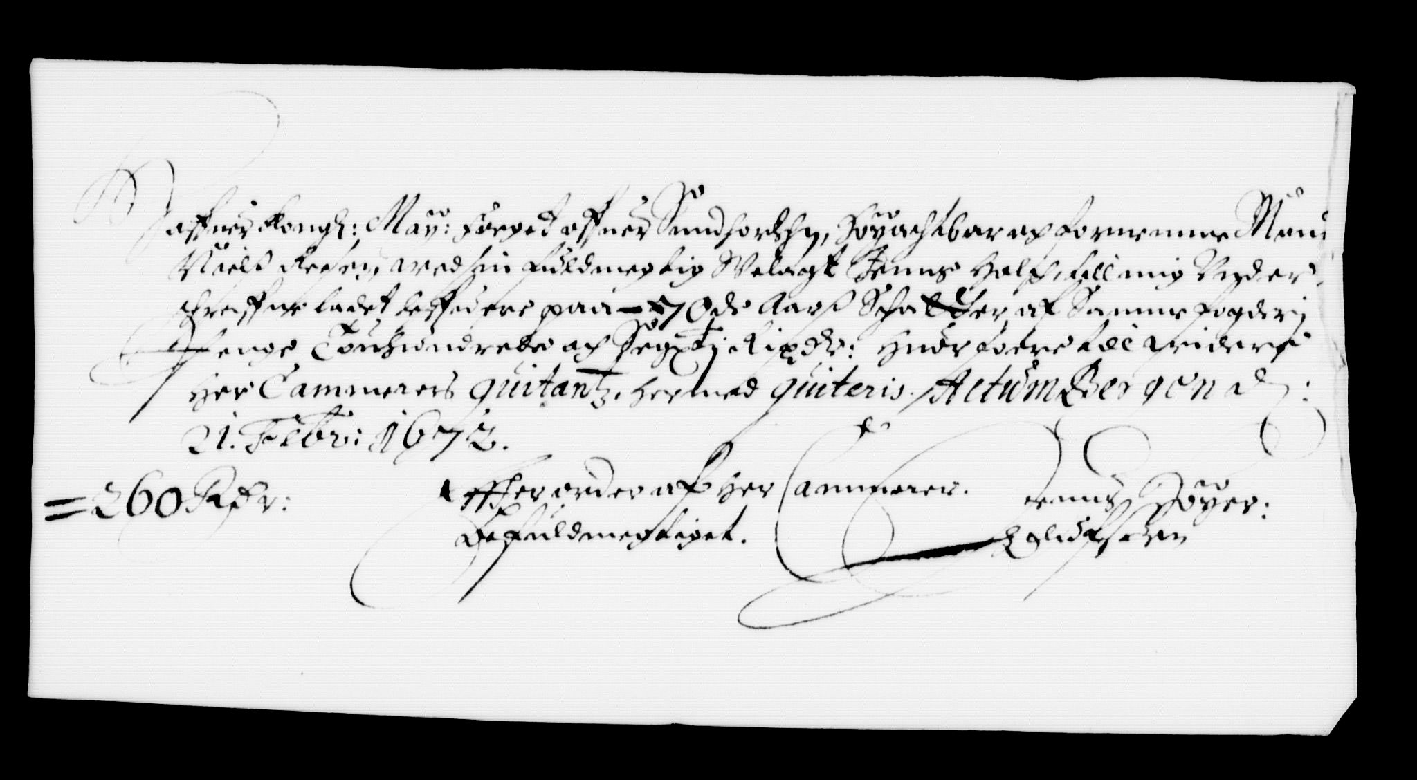 Rentekammeret inntil 1814, Reviderte regnskaper, Stiftamtstueregnskaper, Bergen stiftamt, AV/RA-EA-6043/R/Rc/L0033: Bergen stiftamt, 1664-1671