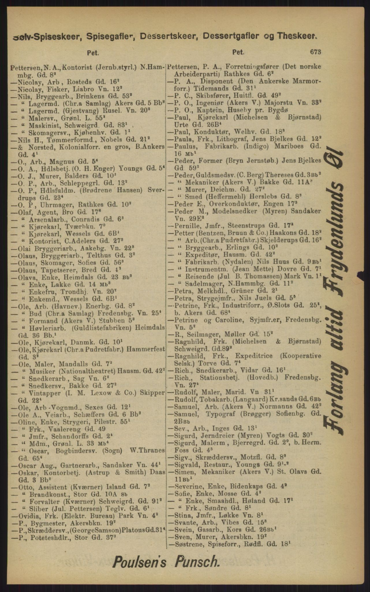 Kristiania/Oslo adressebok, PUBL/-, 1902, s. 673