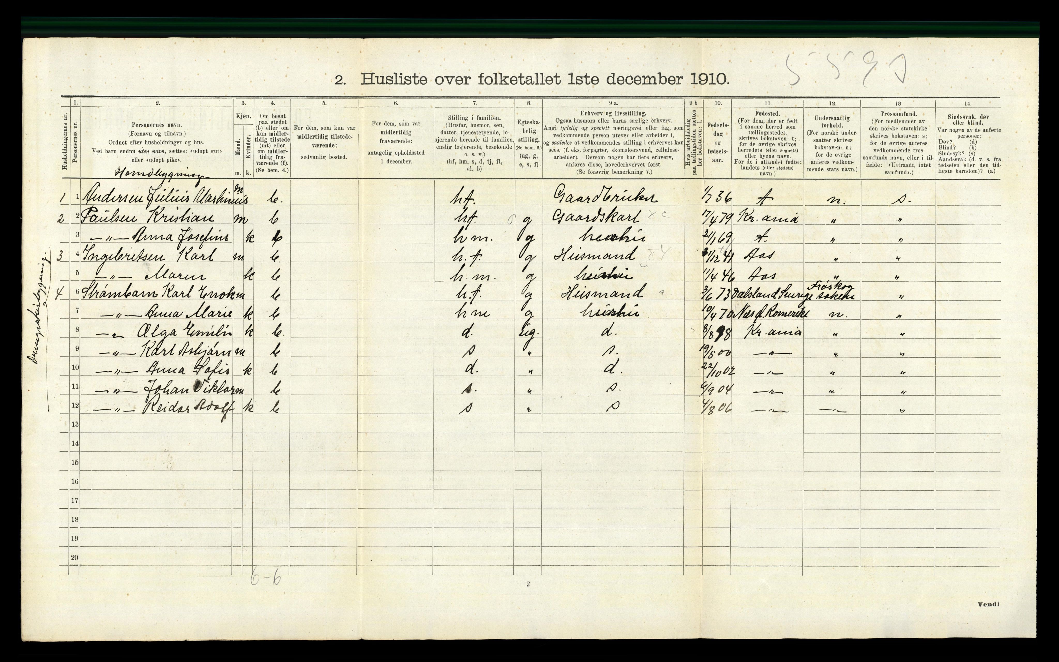 RA, Folketelling 1910 for 0218 Aker herred, 1910, s. 5546