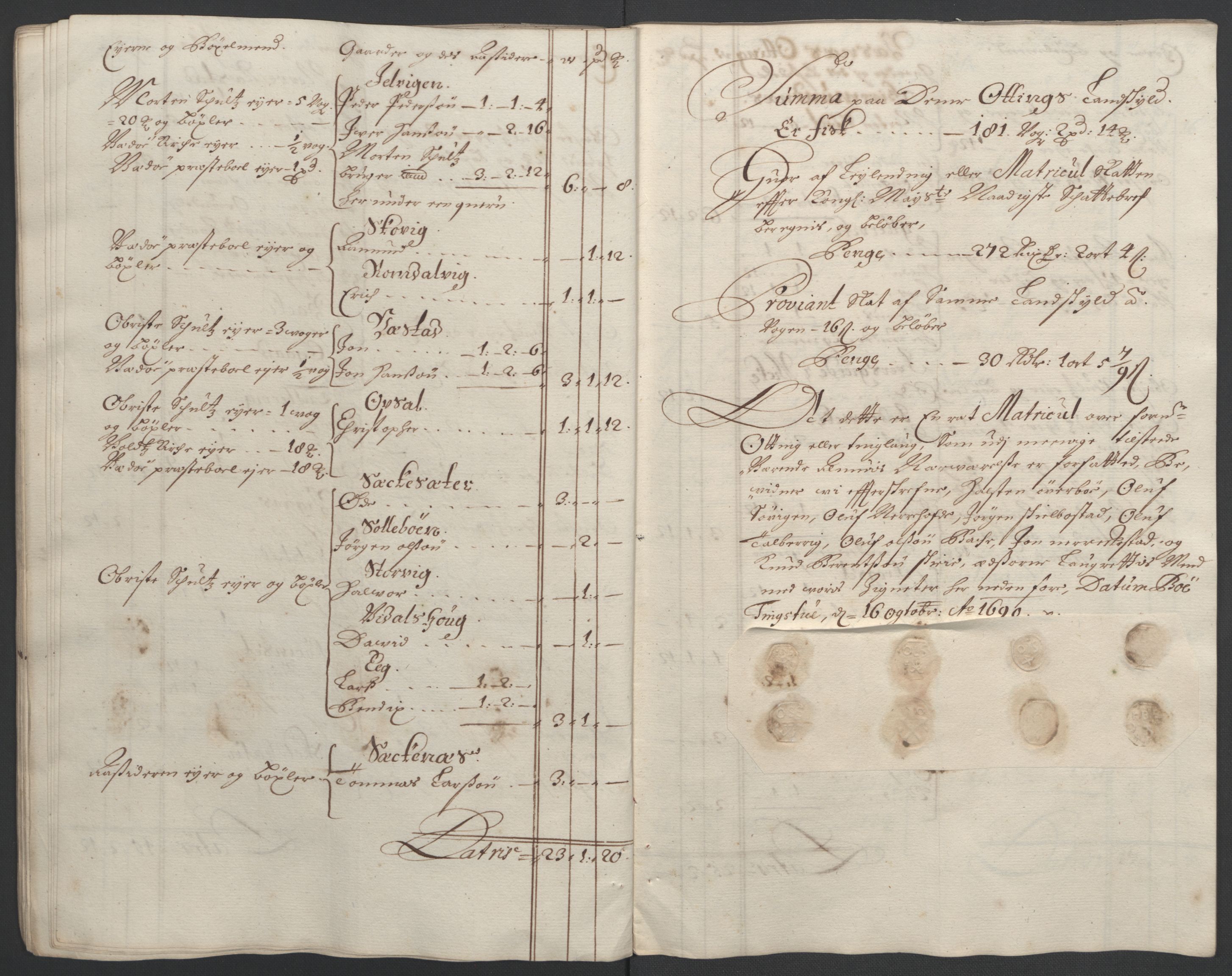 Rentekammeret inntil 1814, Reviderte regnskaper, Fogderegnskap, RA/EA-4092/R55/L3649: Fogderegnskap Romsdal, 1690-1691, s. 39