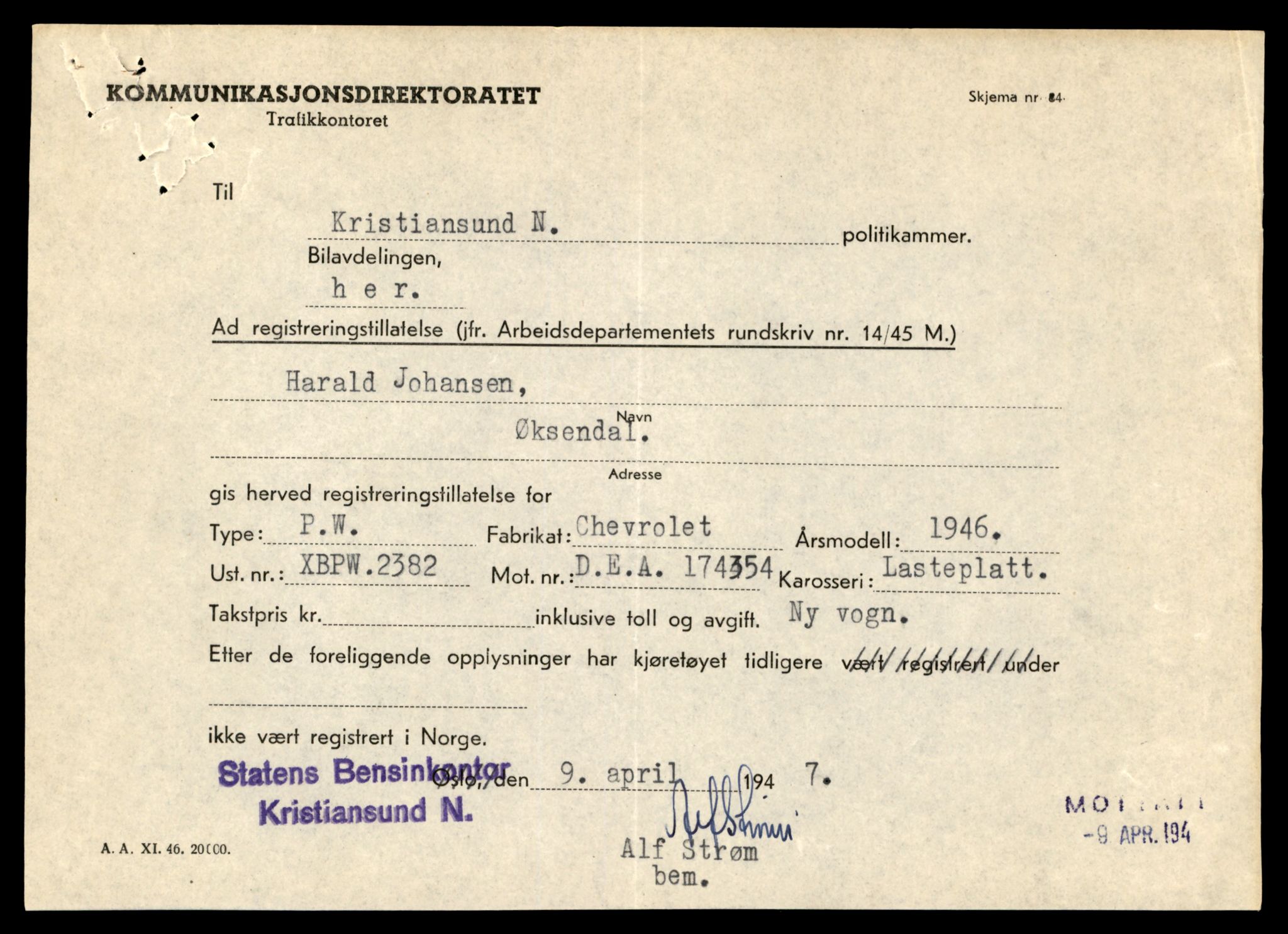 Møre og Romsdal vegkontor - Ålesund trafikkstasjon, AV/SAT-A-4099/F/Fe/L0032: Registreringskort for kjøretøy T 11997 - T 12149, 1927-1998, s. 707