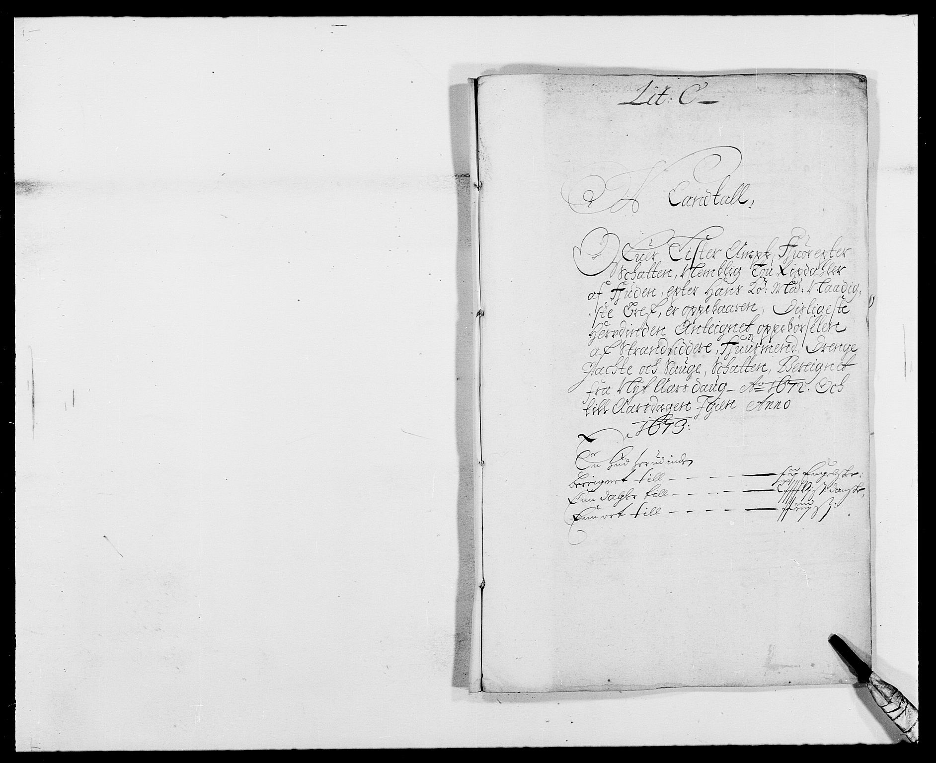 Rentekammeret inntil 1814, Reviderte regnskaper, Fogderegnskap, RA/EA-4092/R41/L2526: Fogderegnskap Lista, 1672, s. 96