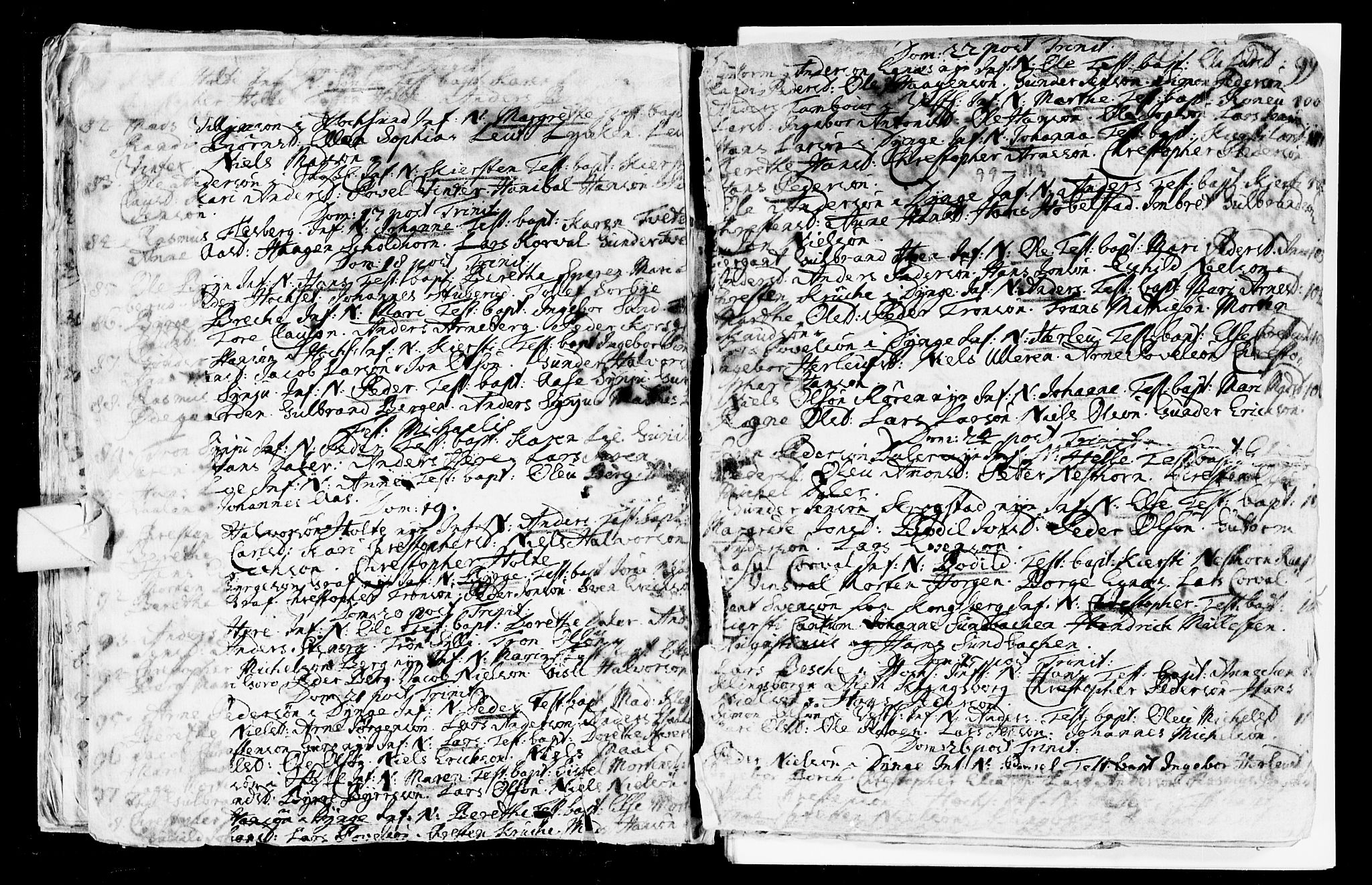 Eiker kirkebøker, AV/SAKO-A-4/F/Fa/L0003: Ministerialbok nr. I 3, 1724-1753, s. 8b-9a