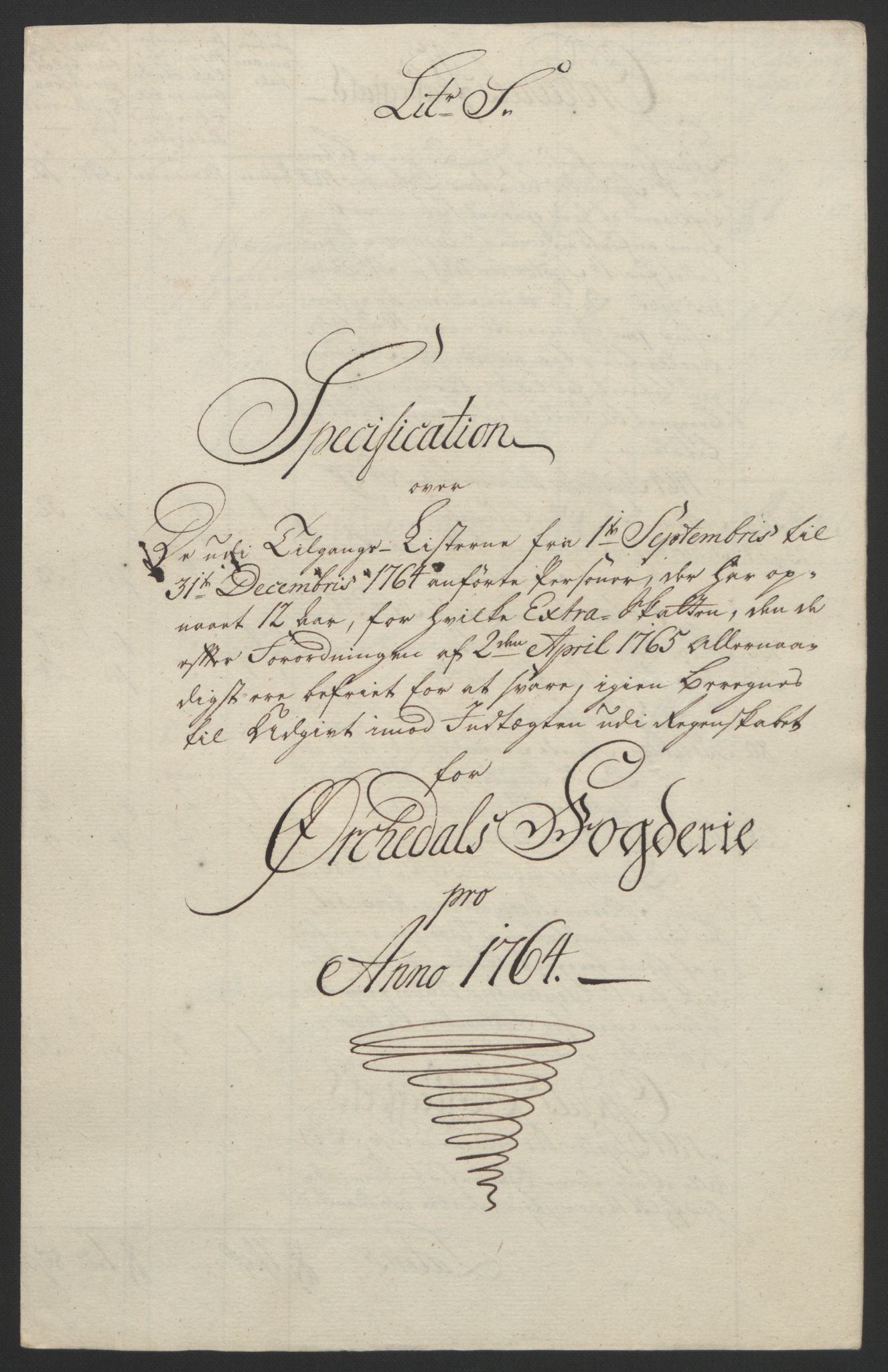 Rentekammeret inntil 1814, Reviderte regnskaper, Fogderegnskap, AV/RA-EA-4092/R60/L4094: Ekstraskatten Orkdal og Gauldal, 1762-1765, s. 196