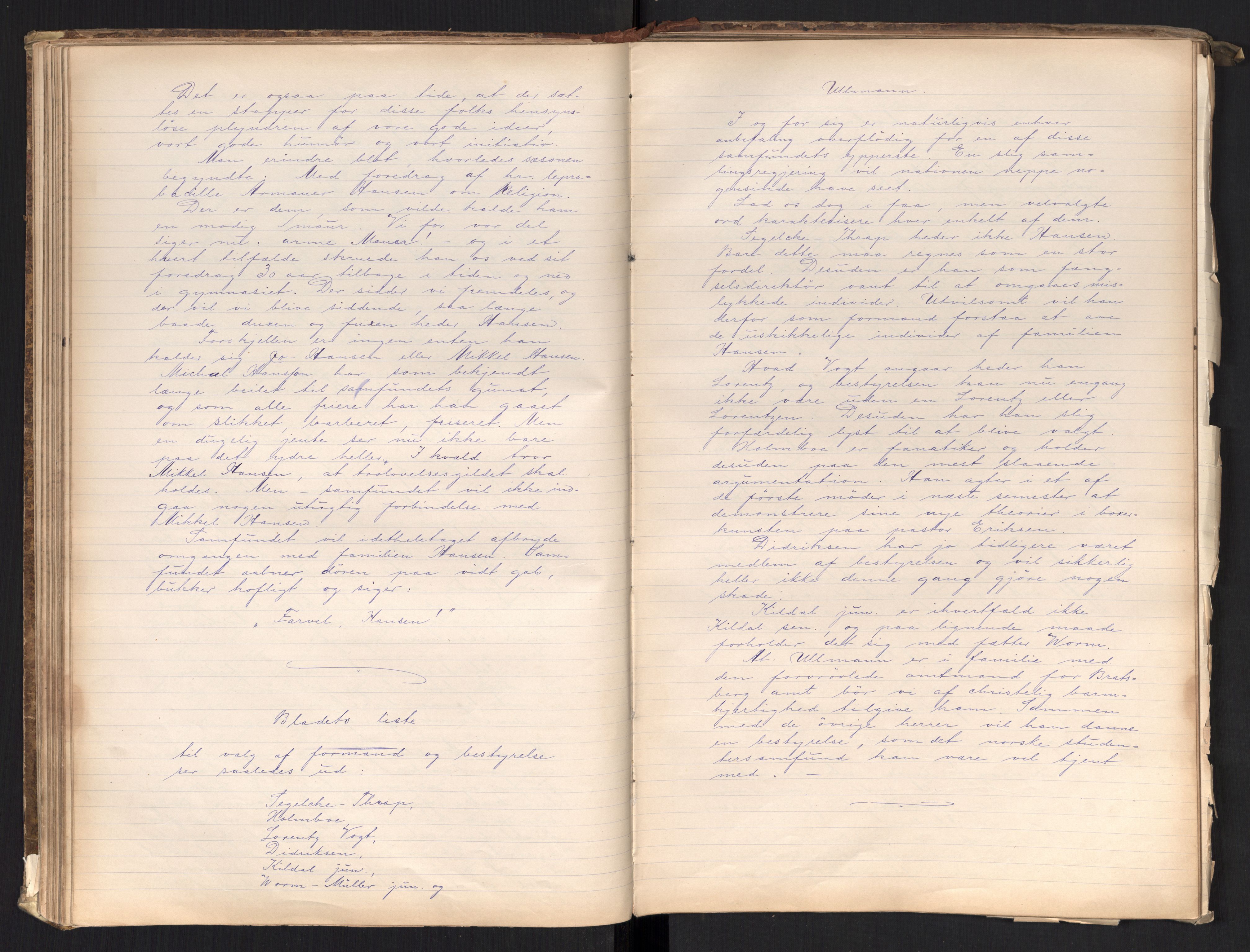 Det Norske Studentersamfund, AV/RA-PA-1322/X/Xa/L0017/0001: -- / Samfundsavisen (stort format), 1902-1904, s. 106