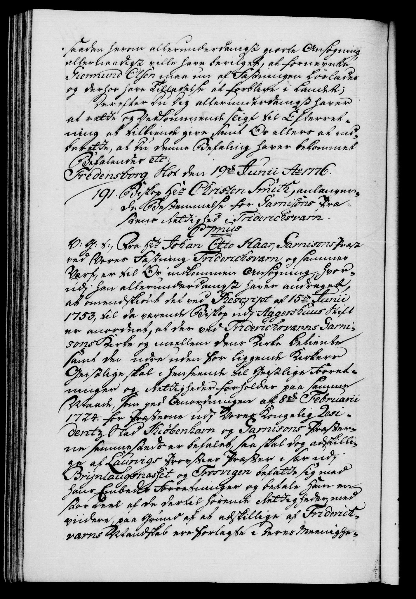 Danske Kanselli 1572-1799, AV/RA-EA-3023/F/Fc/Fca/Fcab/L0041: Norske tegnelser, 1773-1776, s. 819b