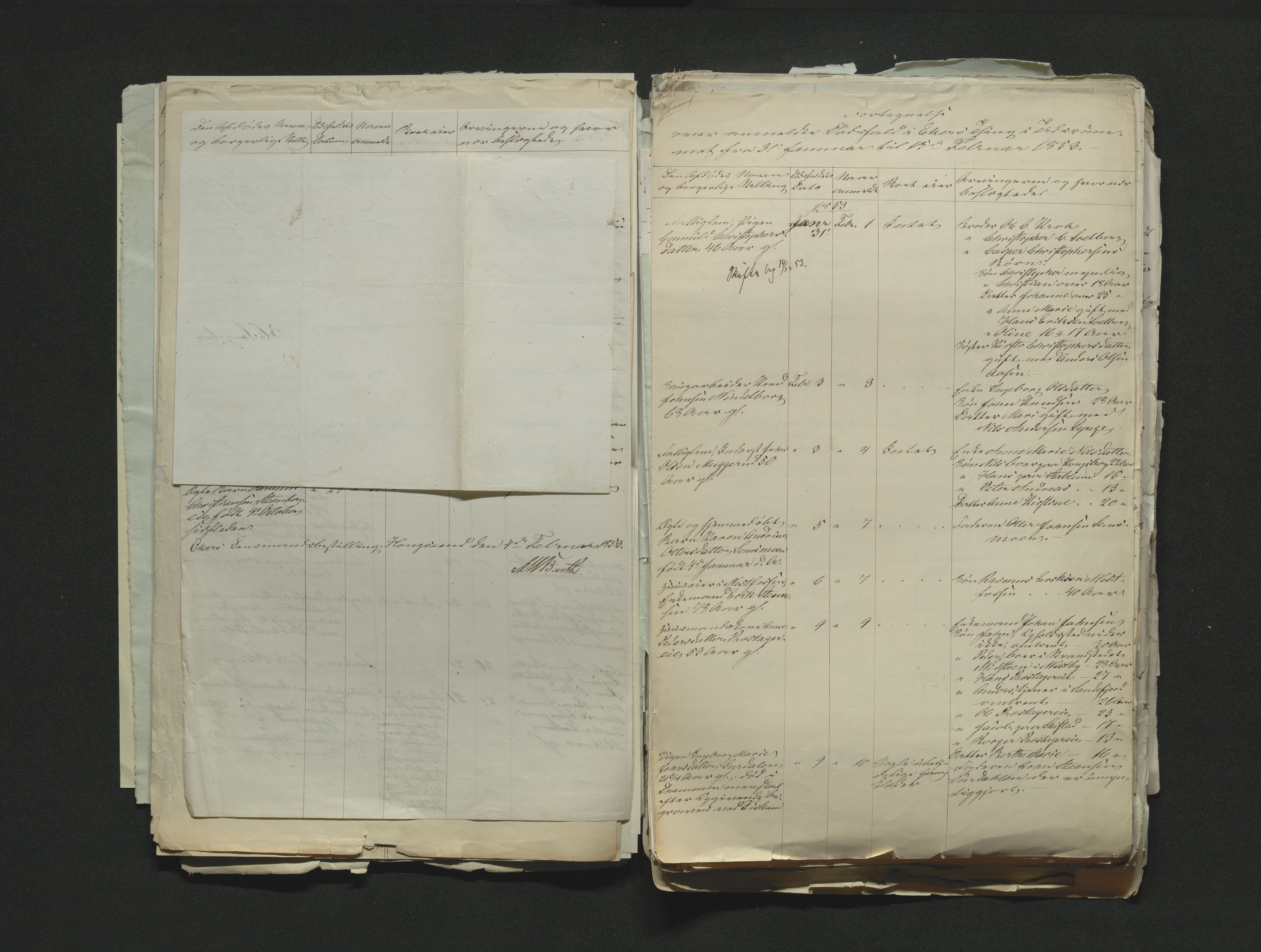 Eiker, Modum og Sigdal sorenskriveri, AV/SAKO-A-123/H/Ha/Hab/L0008: Dødsfallsmeldinger, 1850-1853