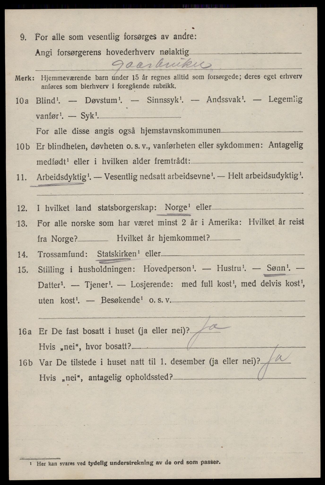 SAST, Folketelling 1920 for 1118 Varhaug herred, 1920, s. 4920