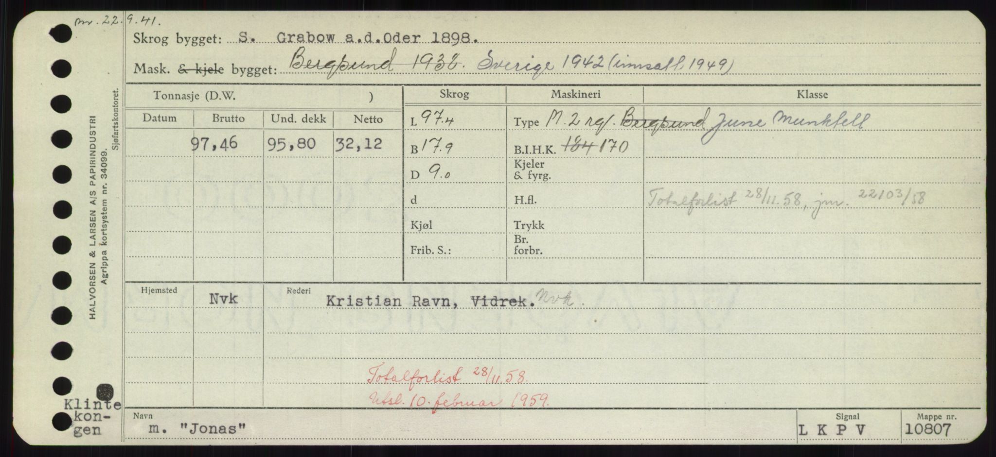 Sjøfartsdirektoratet med forløpere, Skipsmålingen, RA/S-1627/H/Hd/L0019: Fartøy, J, s. 545