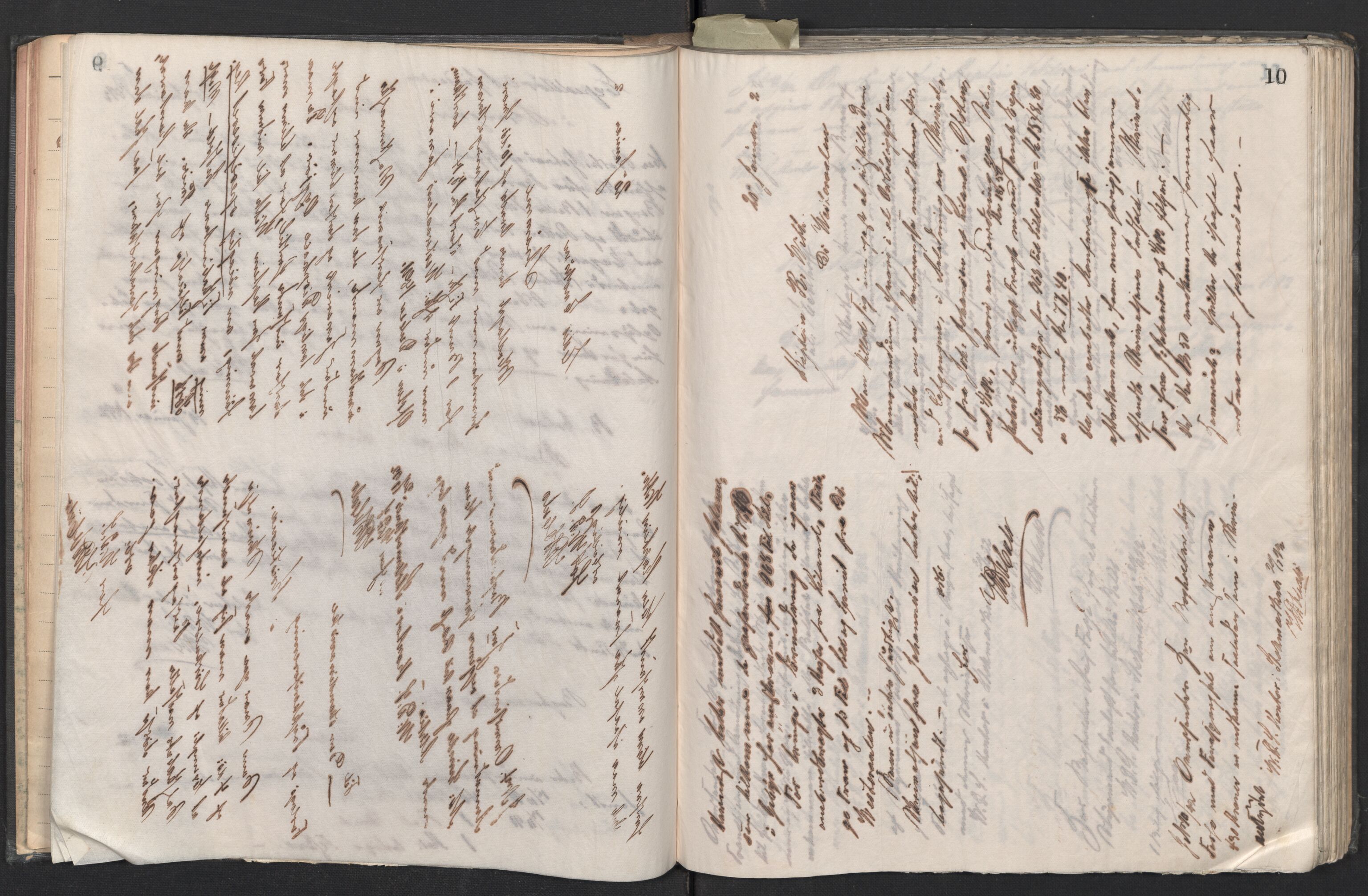 Vesteraalens Dampskibsselskab, AV/RA-PA-1189/B/Ba/L0002/0002: -- / Kopibok nr.6, 1891-1893, s. 10