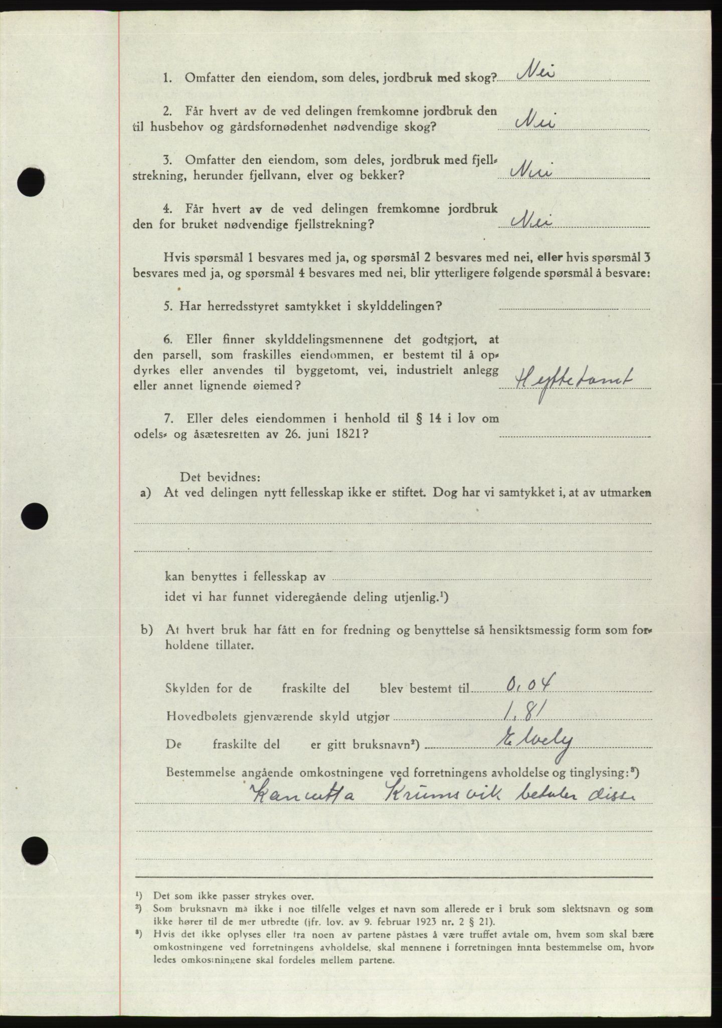 Søre Sunnmøre sorenskriveri, SAT/A-4122/1/2/2C/L0076: Pantebok nr. 2A, 1943-1944, Dagboknr: 540/1944