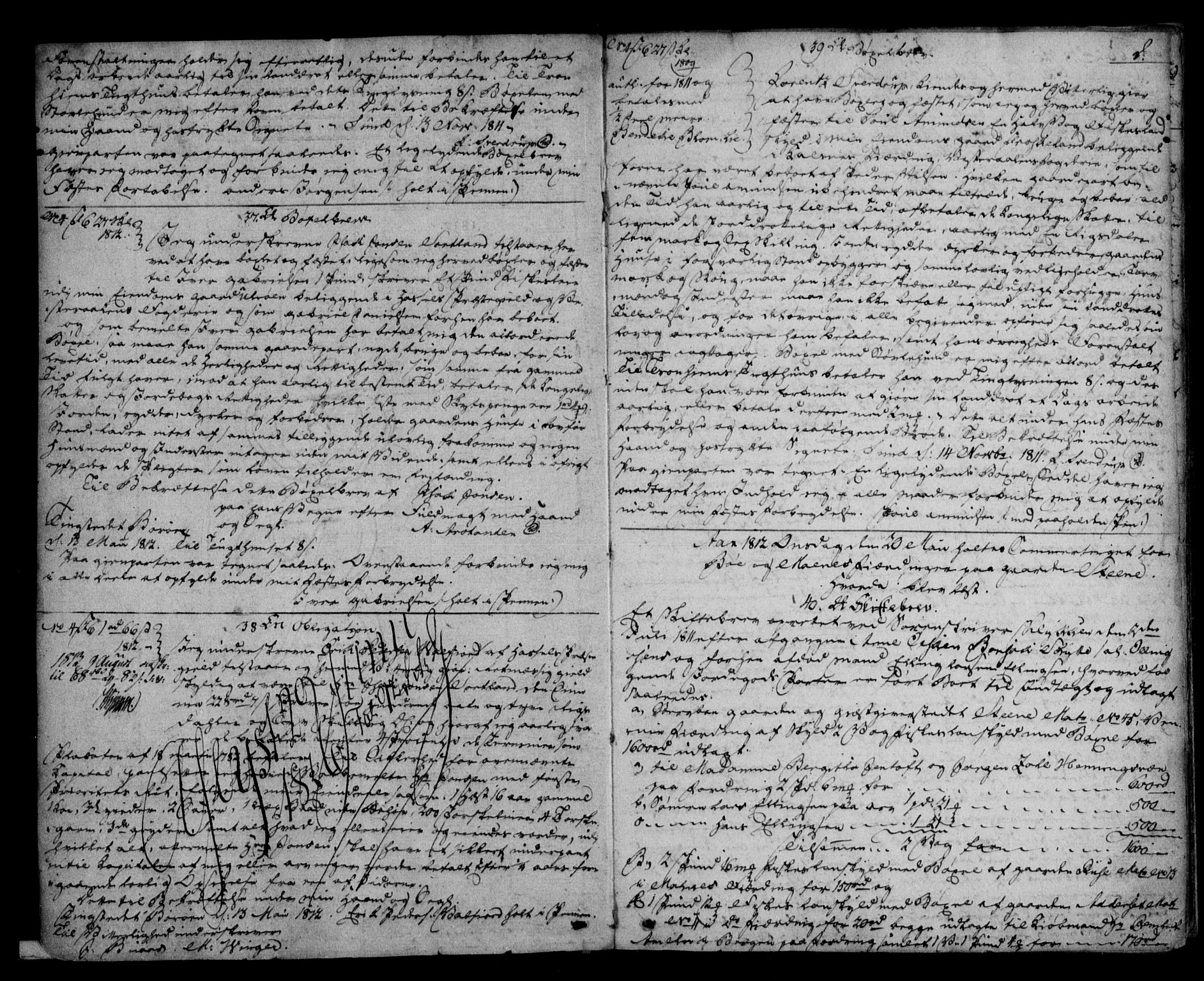 Vesterålen sorenskriveri, SAT/A-4180/1/2/2Ca/L0006: Pantebok nr. F, 1812-1823, s. 2