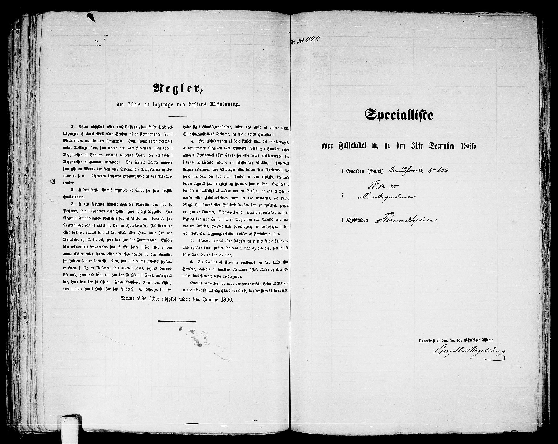 RA, Folketelling 1865 for 1601 Trondheim kjøpstad, 1865, s. 932