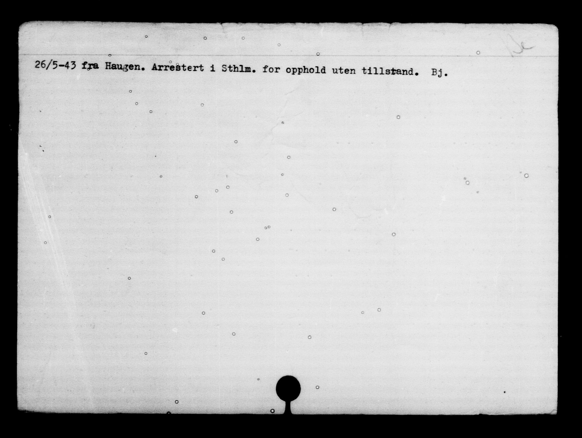 Den Kgl. Norske Legasjons Flyktningskontor, RA/S-6753/V/Va/L0007: Kjesäterkartoteket.  Flyktningenr. 12700-15723, 1940-1945, s. 145