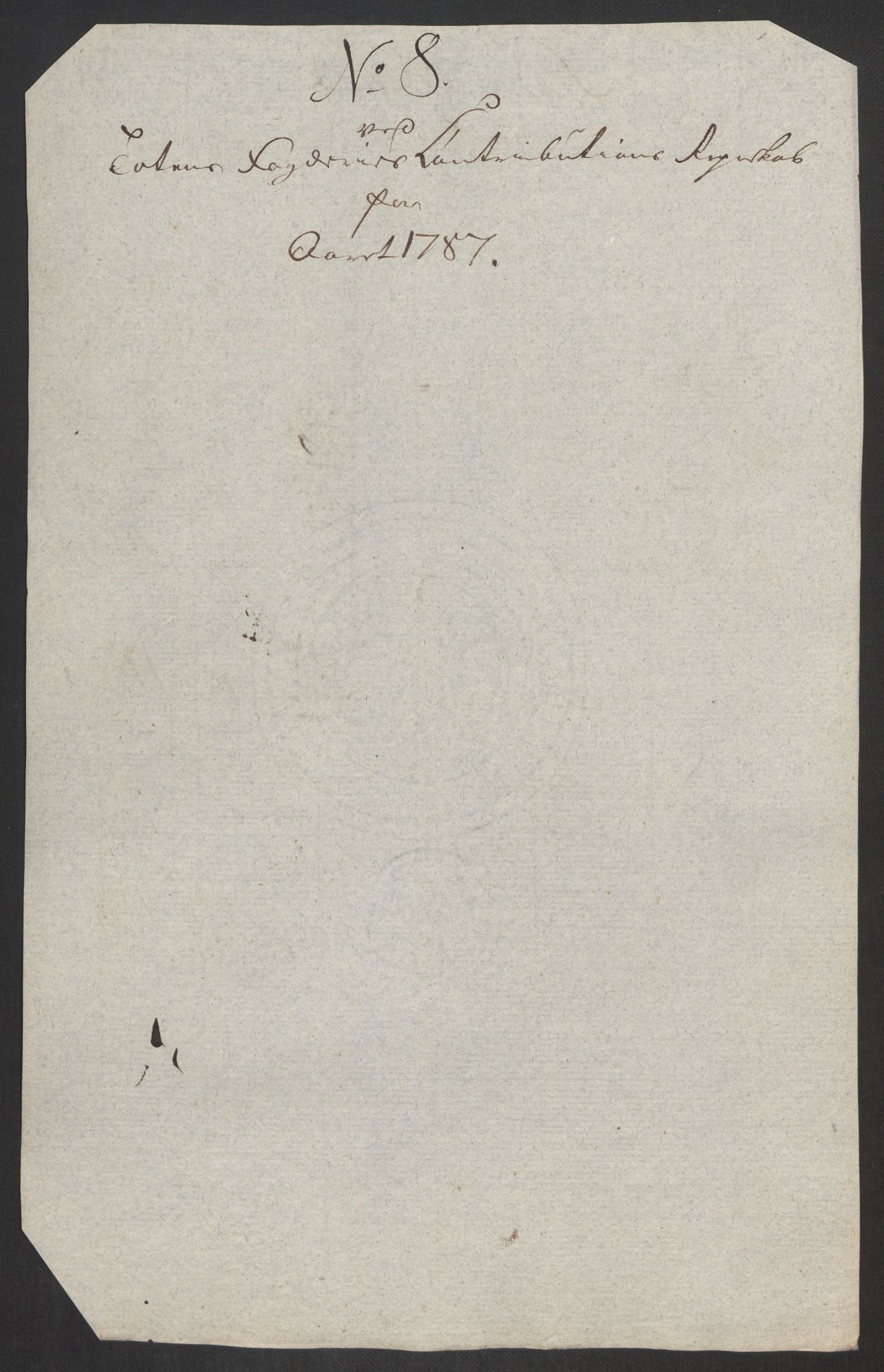 Rentekammeret inntil 1814, Reviderte regnskaper, Fogderegnskap, AV/RA-EA-4092/R19/L1374: Fogderegnskap Toten, Hadeland og Vardal, 1787, s. 56