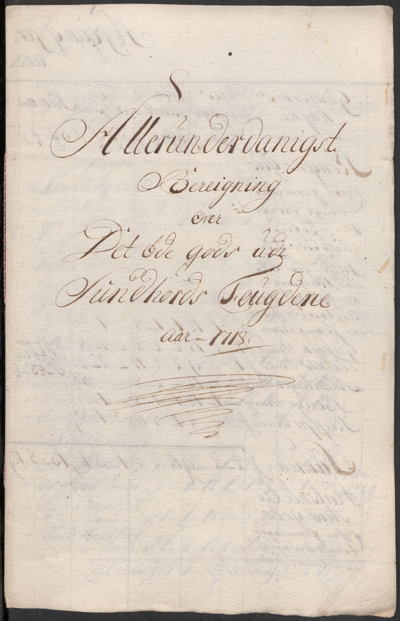 Rentekammeret inntil 1814, Reviderte regnskaper, Fogderegnskap, AV/RA-EA-4092/R48/L2996: Fogderegnskap Sunnhordland og Hardanger, 1718, s. 15