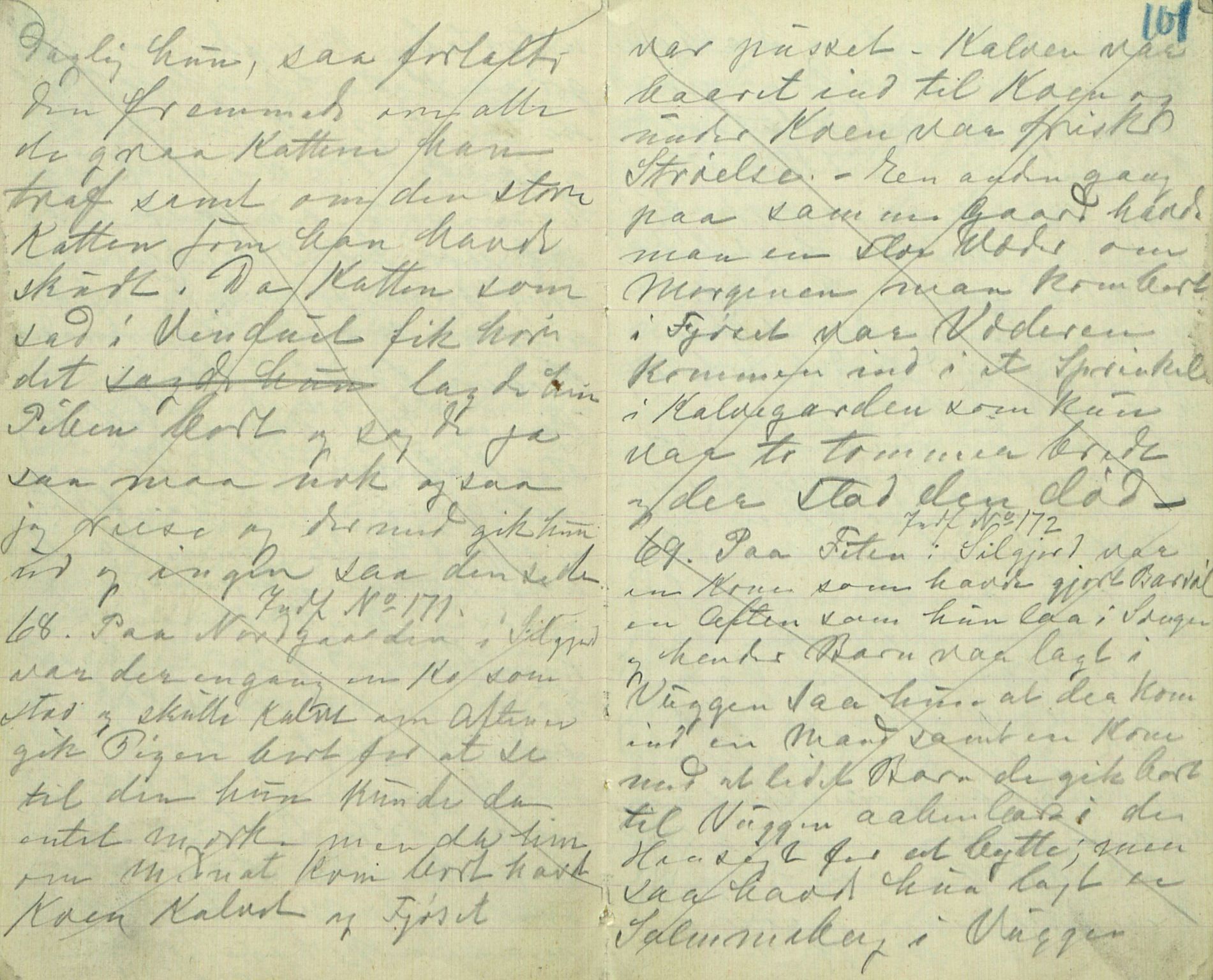 Rikard Berge, TEMU/TGM-A-1003/F/L0016/0012: 529-550 / 540 Oppskrifter av Halvor N. Tvedten, Fyresdal, Drangedal og Seljord. , 1890-1892, s. 100-101