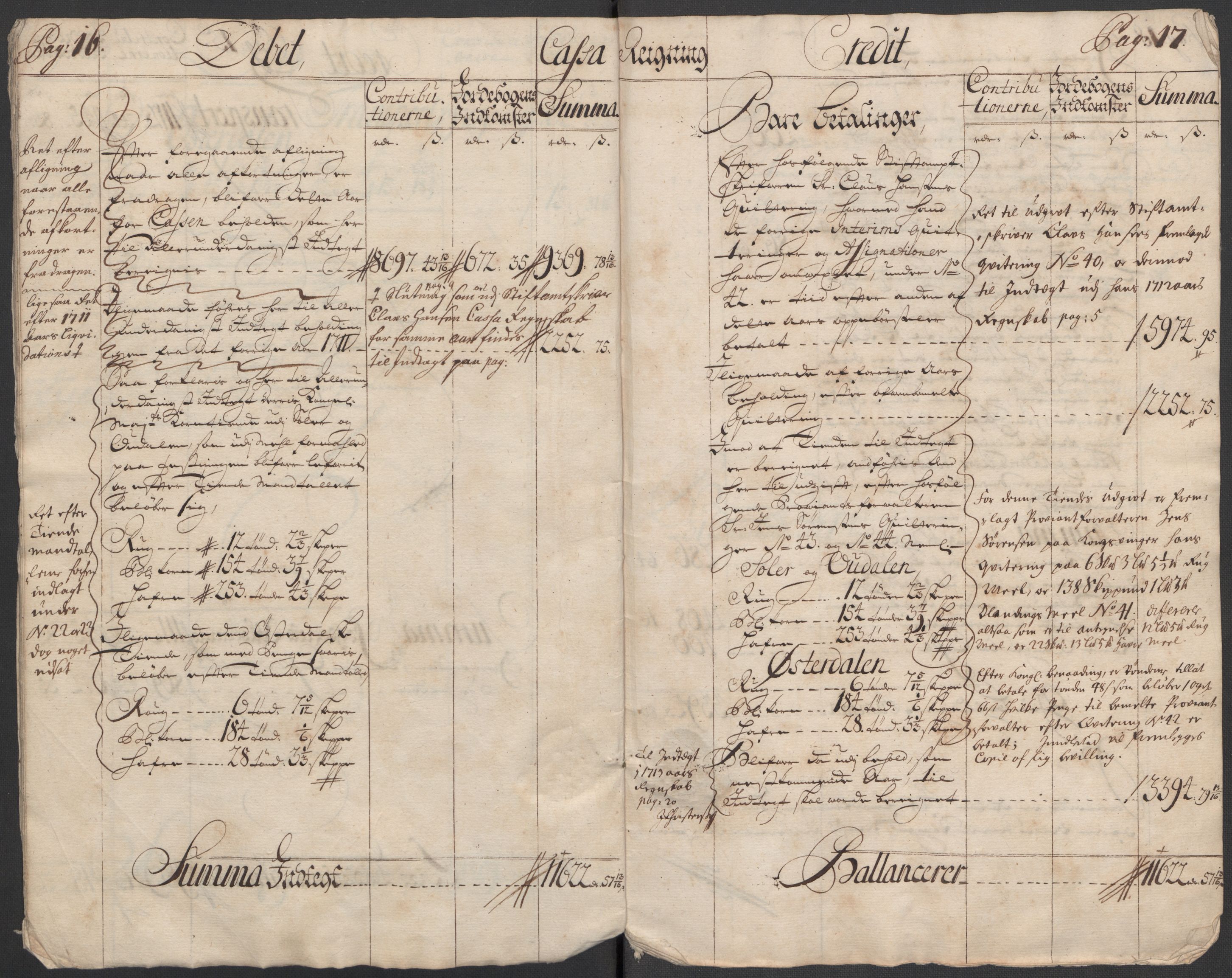 Rentekammeret inntil 1814, Reviderte regnskaper, Fogderegnskap, RA/EA-4092/R13/L0849: Fogderegnskap Solør, Odal og Østerdal, 1712, s. 11