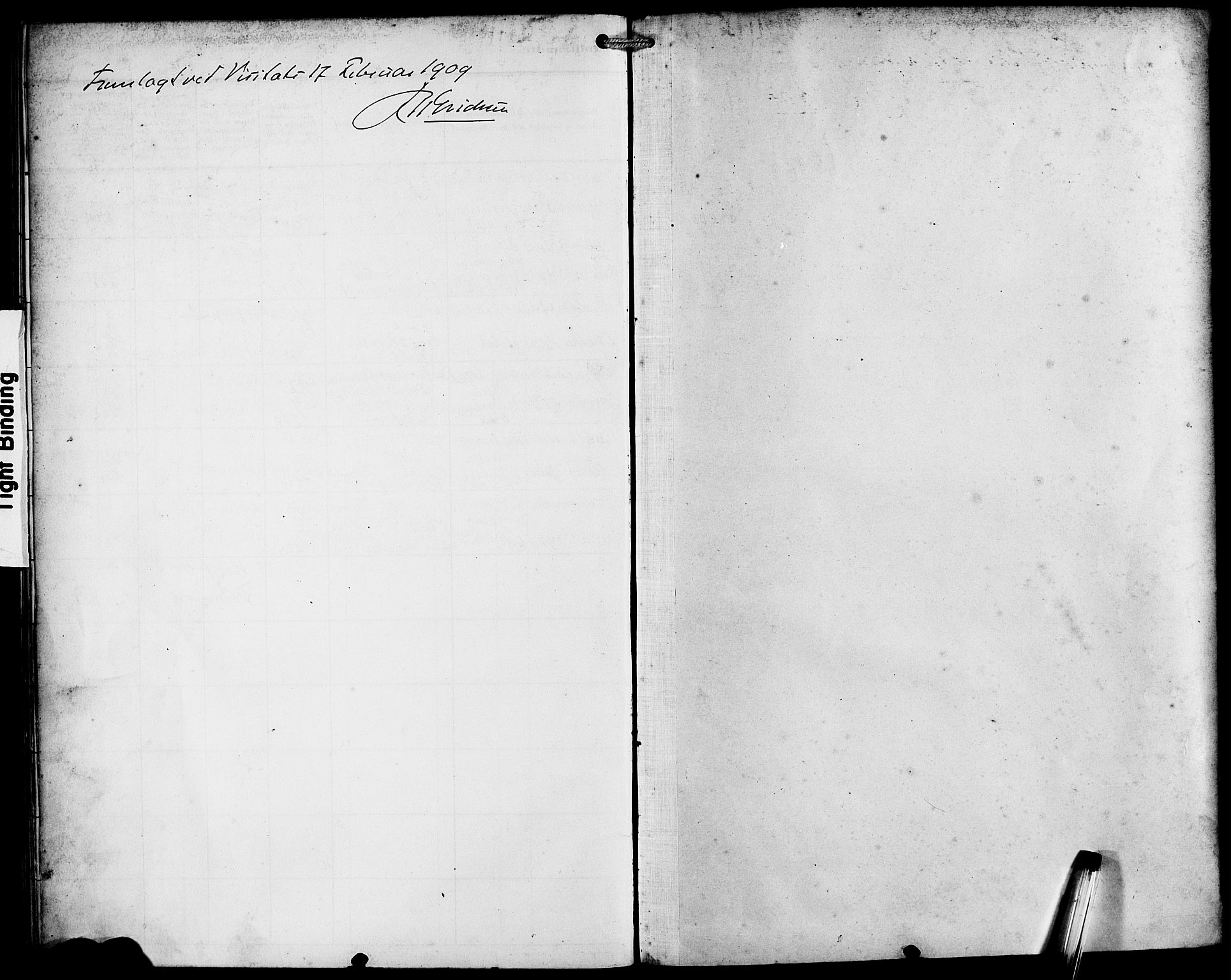 Korskirken sokneprestembete, AV/SAB-A-76101/H/Hab: Klokkerbok nr. D 4, 1906-1925