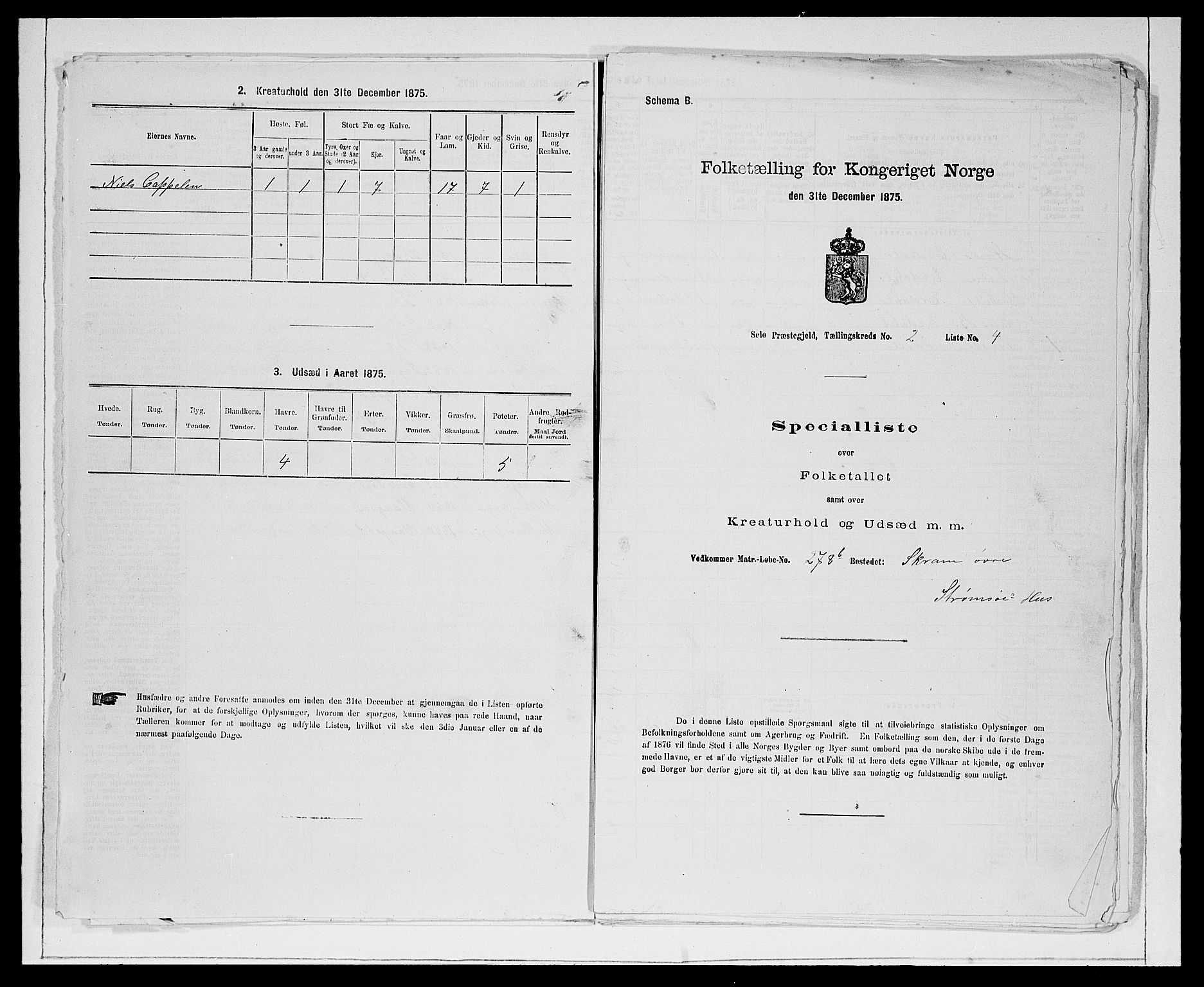 SAB, Folketelling 1875 for 1441P Selje prestegjeld, 1875, s. 213