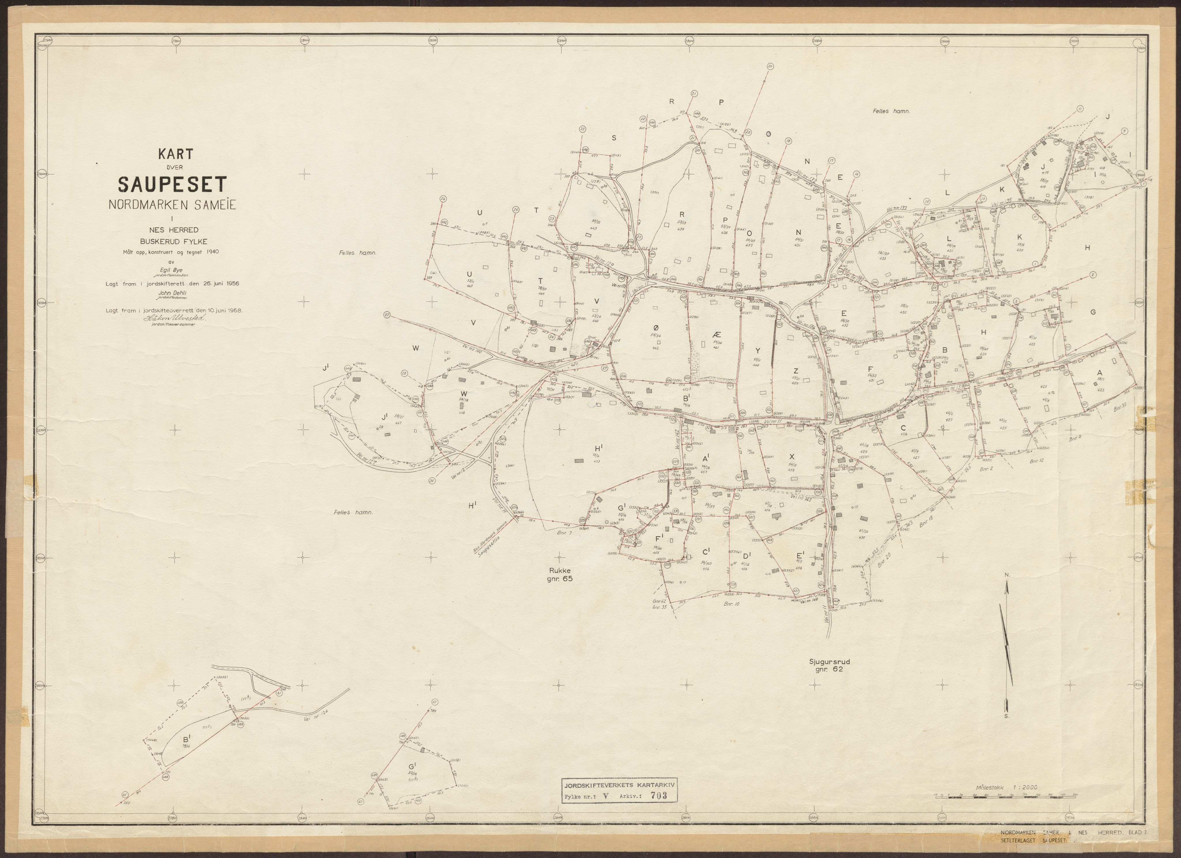 Jordskifteverkets kartarkiv, AV/RA-S-3929/T, 1859-1988, s. 964