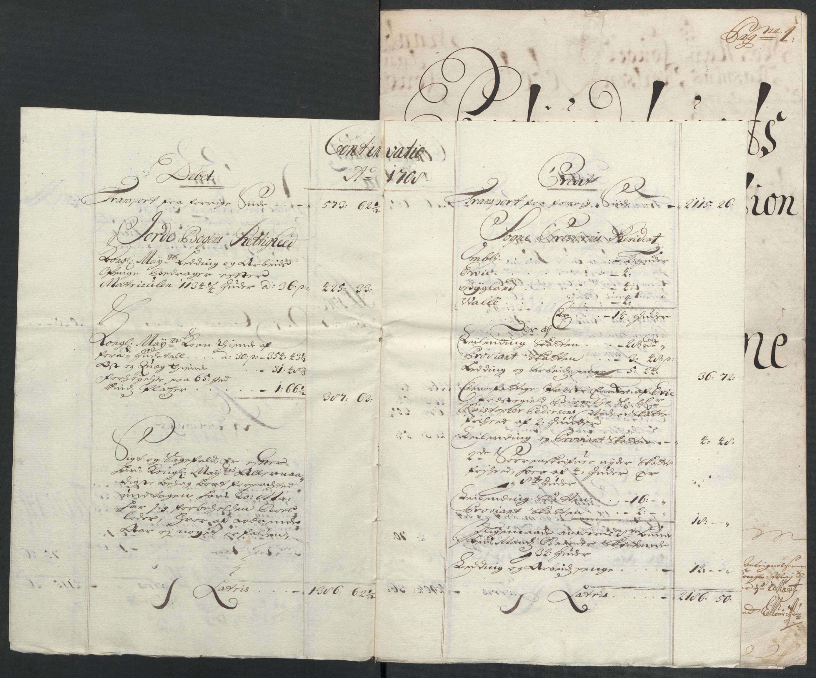 Rentekammeret inntil 1814, Reviderte regnskaper, Fogderegnskap, RA/EA-4092/R40/L2448: Fogderegnskap Råbyggelag, 1706-1708, s. 291
