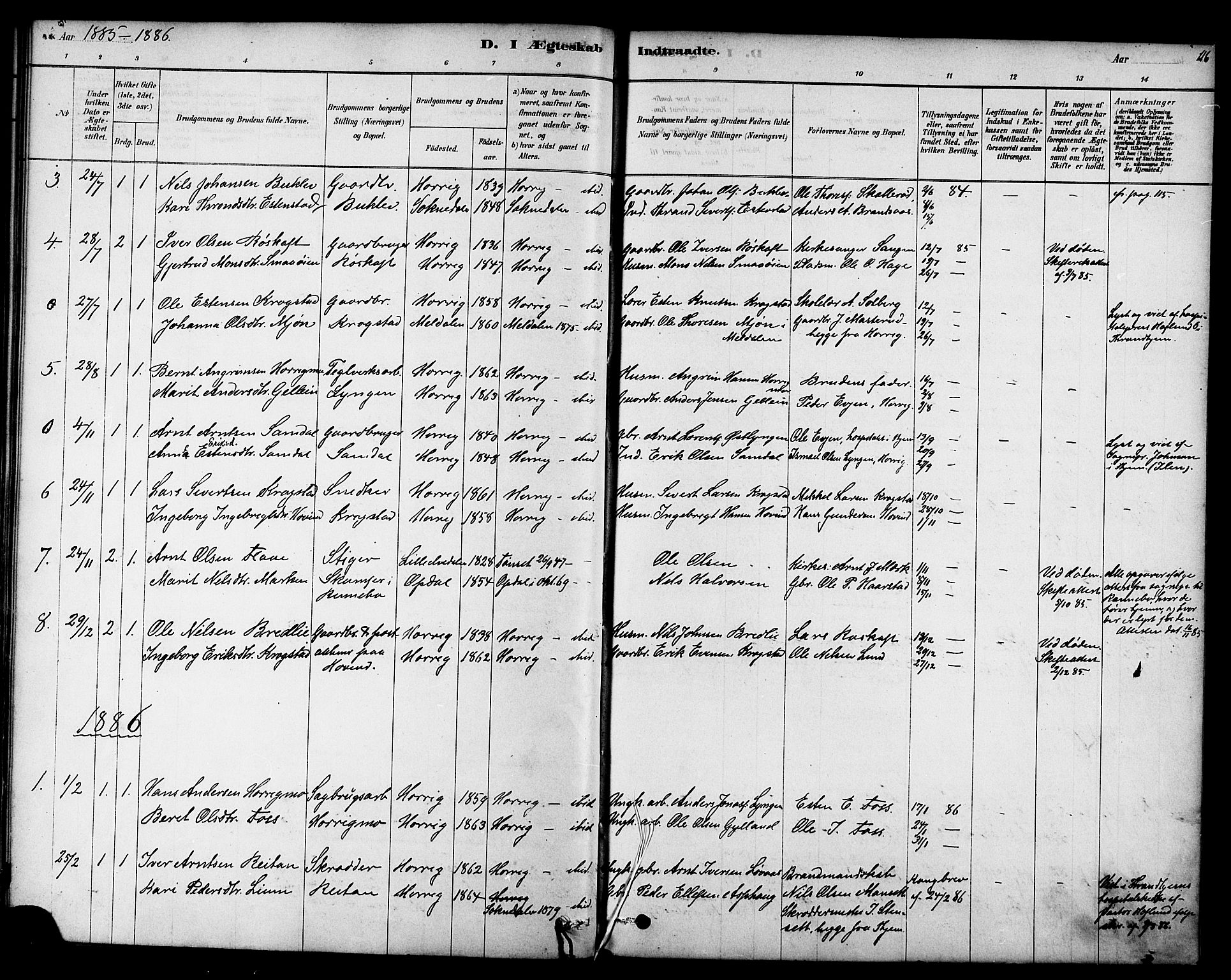 Ministerialprotokoller, klokkerbøker og fødselsregistre - Sør-Trøndelag, AV/SAT-A-1456/692/L1105: Ministerialbok nr. 692A05, 1878-1890, s. 116