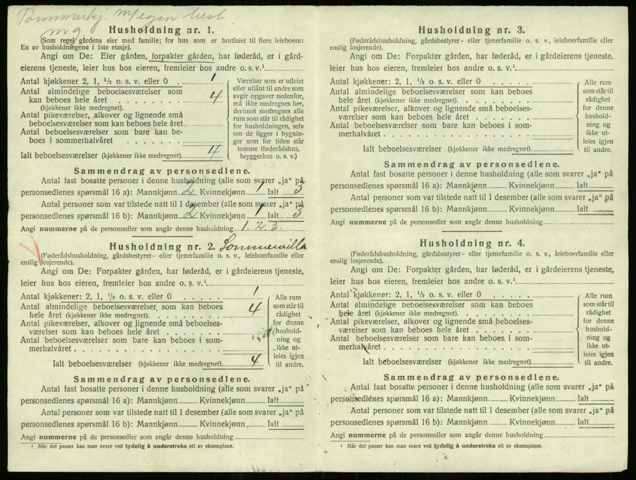 SAO, Folketelling 1920 for 0233 Nittedal herred, 1920, s. 1203