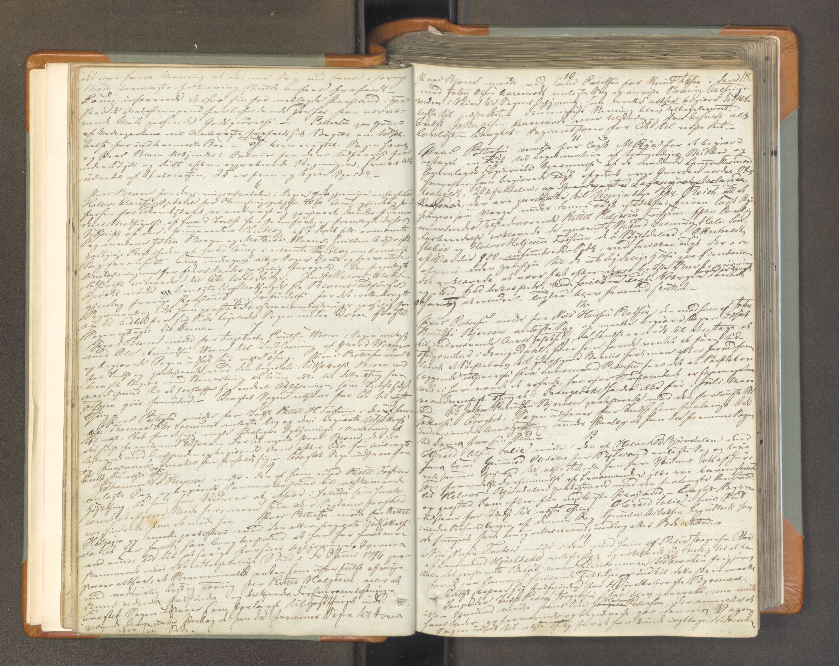Nedre Telemark sorenskriveri, AV/SAKO-A-135/F/Fa/L0043: Tingbok, 1845-1850, s. 17b-18a
