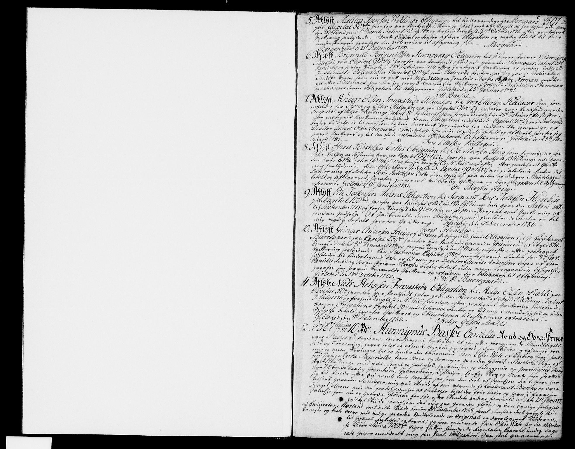Rakkestad sorenskriveri, SAO/A-10686/G/Gb/Gba/Gbaa/L0003b: Pantebok nr. 3b, 1781-1793, s. 301
