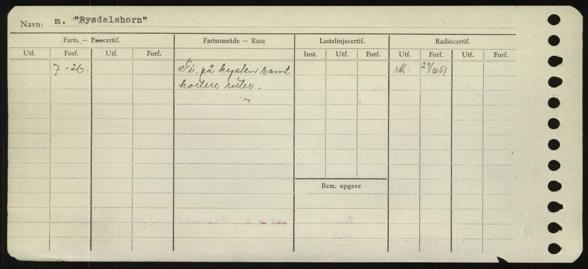 Sjøfartsdirektoratet med forløpere, Skipsmålingen, RA/S-1627/H/Hd/L0031: Fartøy, Rju-Sam, s. 394